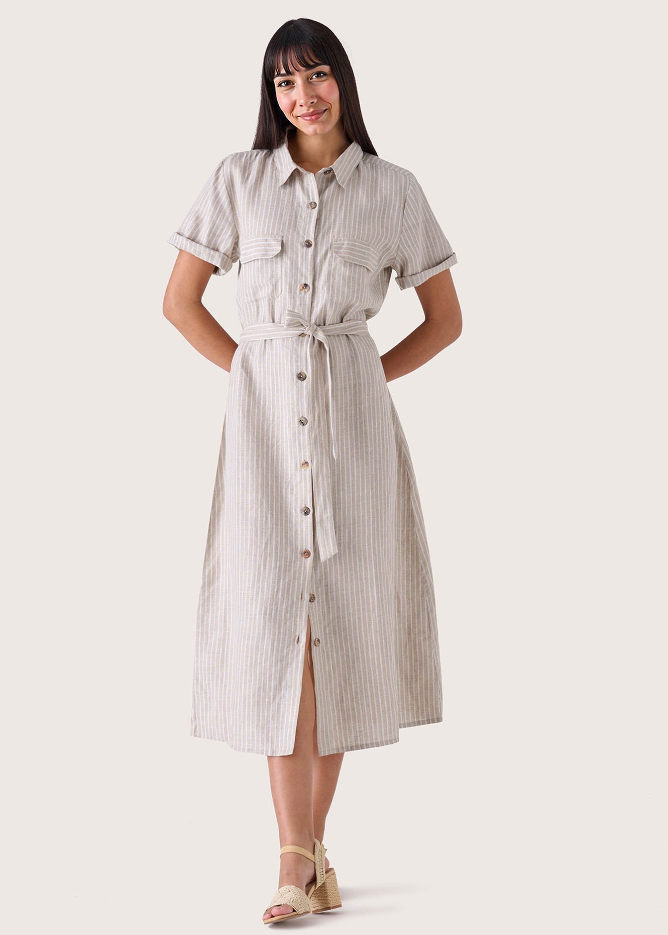 Abito chemisier Alexandra 100% cotone