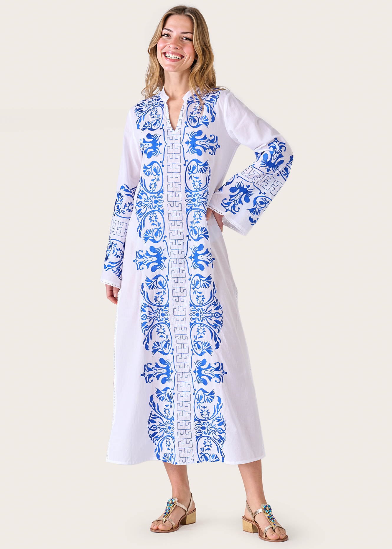 Abito a tunica Aurea 100% cotone