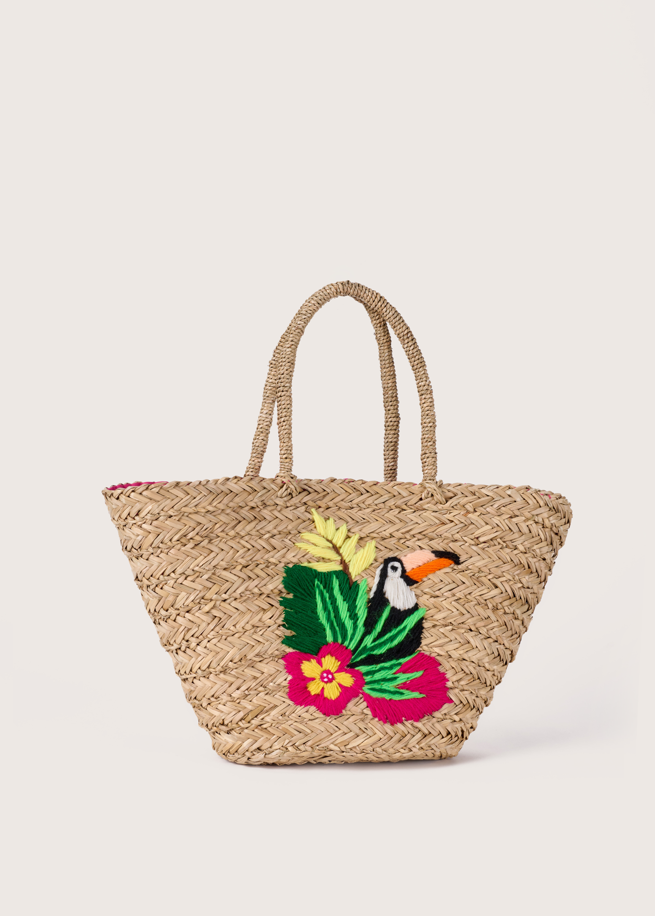 Borsa a cesta Benie in paglia