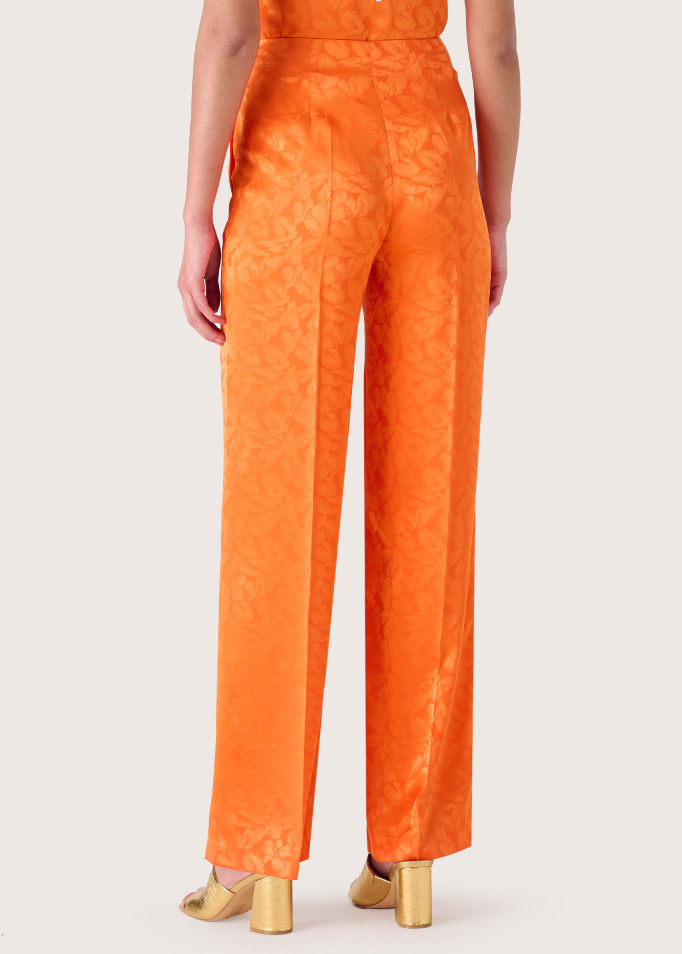 Pantaloni Emilya in satin