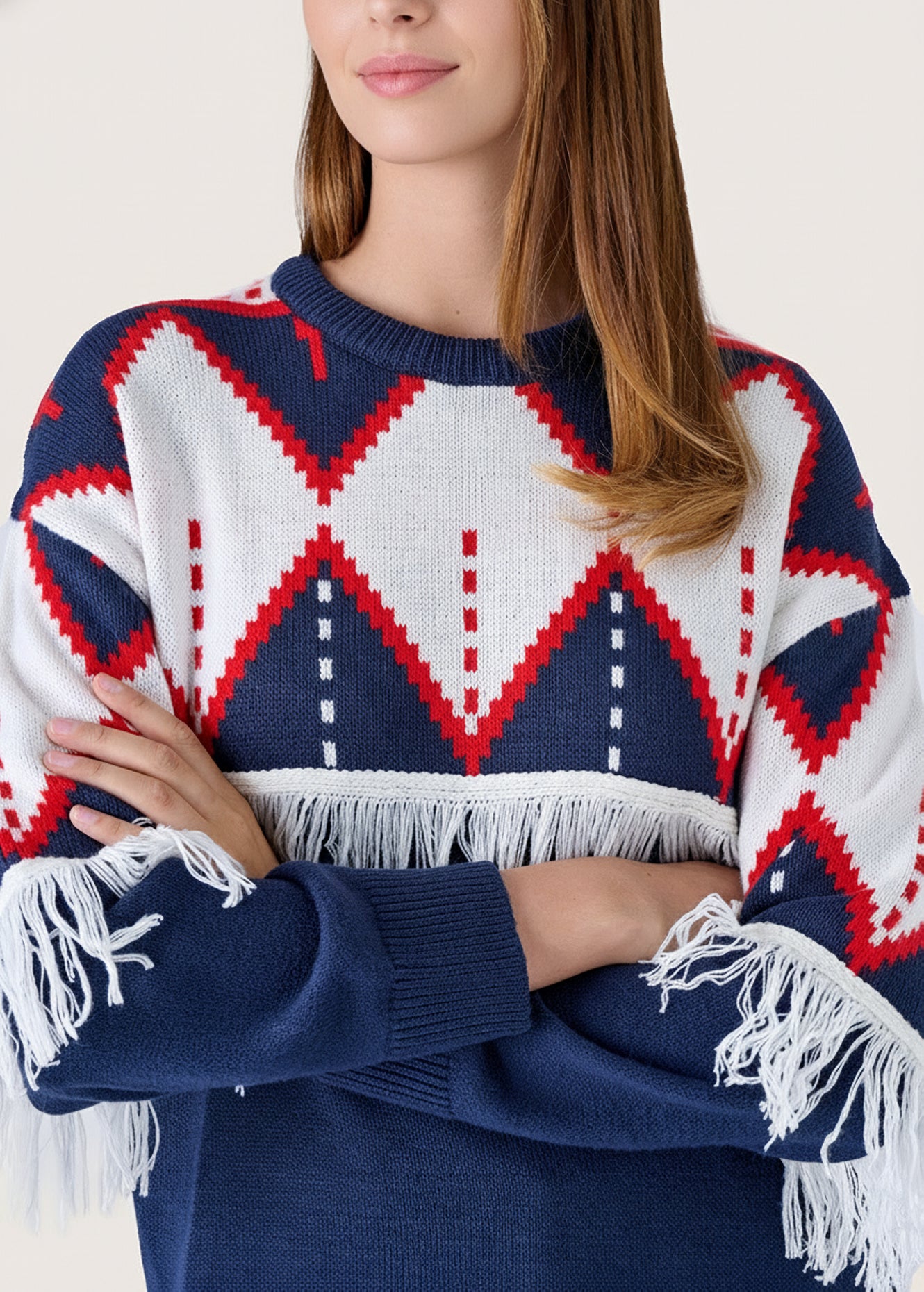 Maglia Marina fantasia natalizia