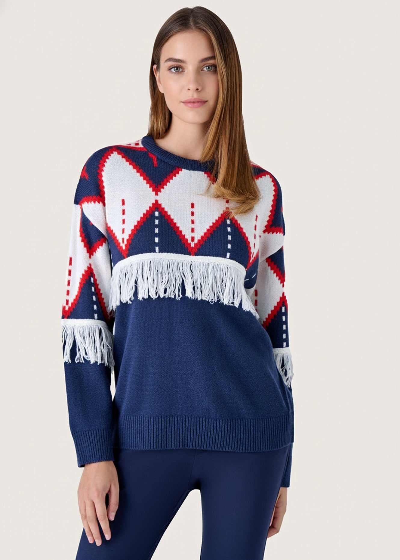 Maglia Marina fantasia natalizia