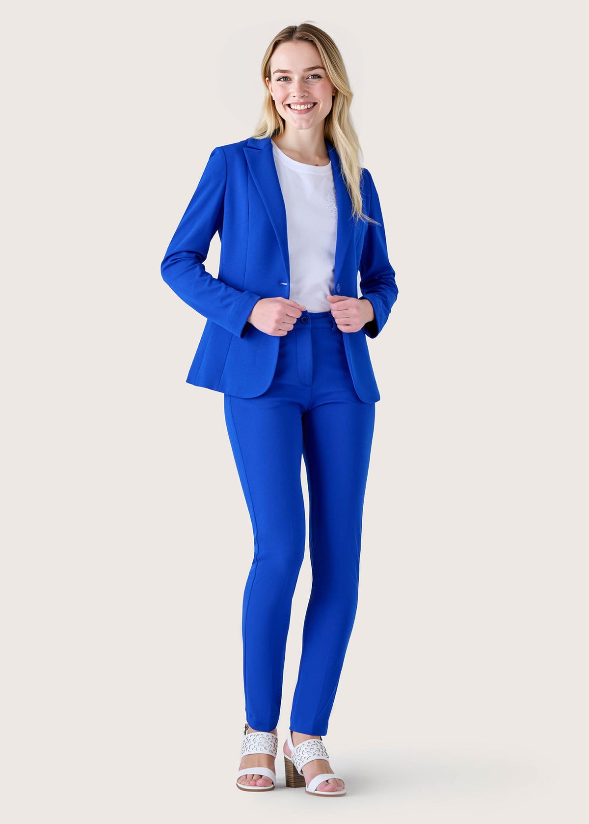 Pantalone Kate in tessuto screp