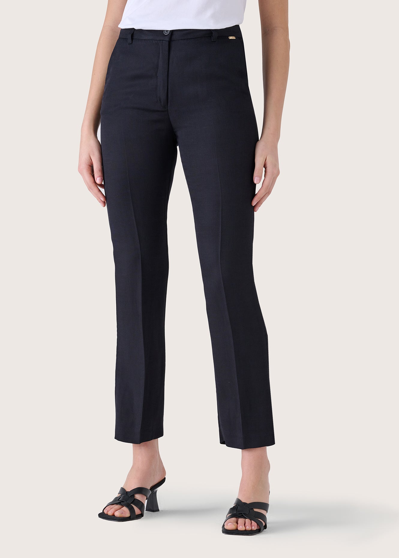 Pantalone Alice in misto lino