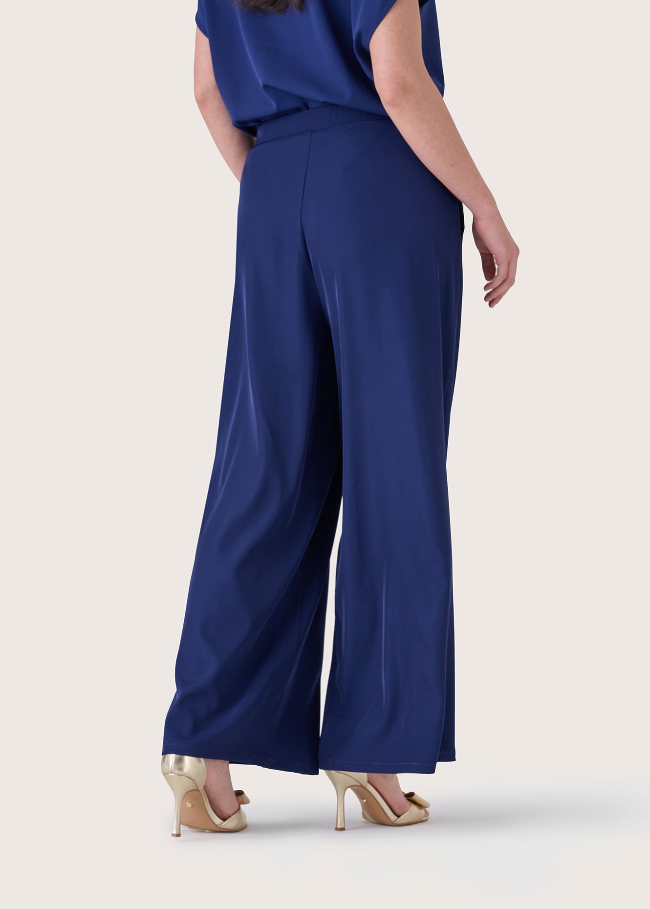 Pantalone Perla a gamba ampia