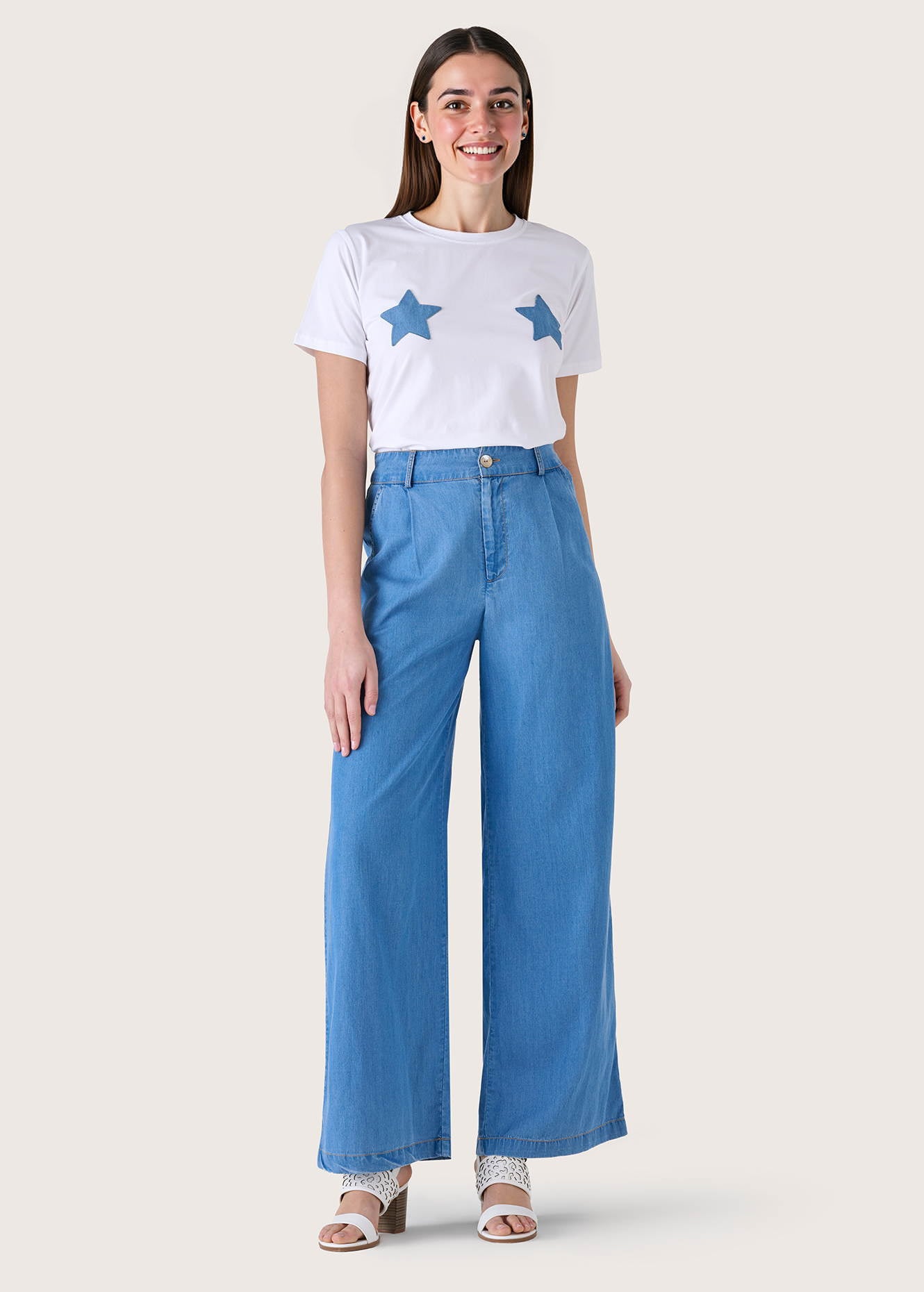 Pantalone Daido in medium denim