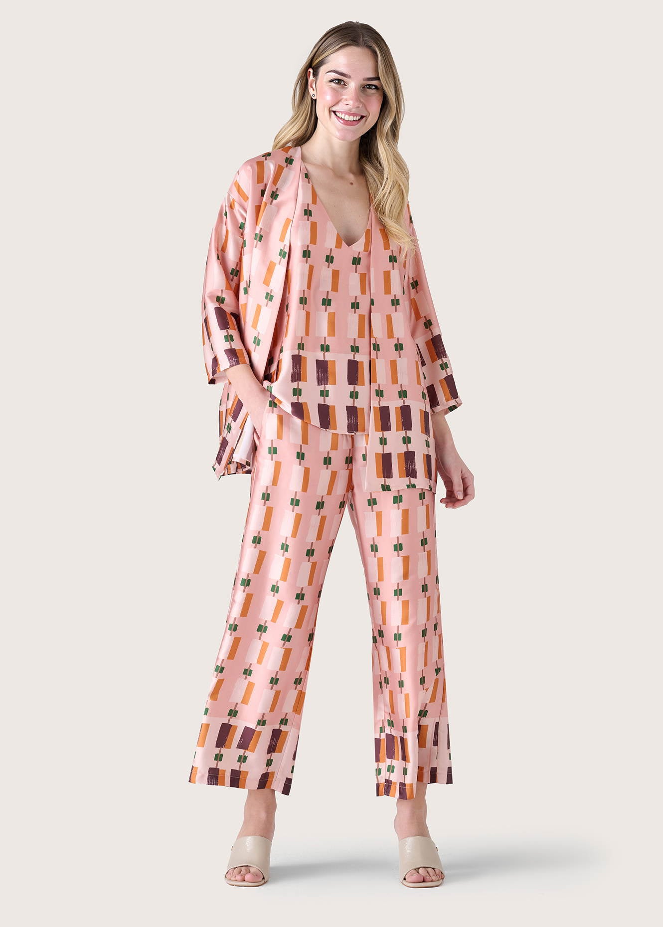 Pantalone Megan in satin