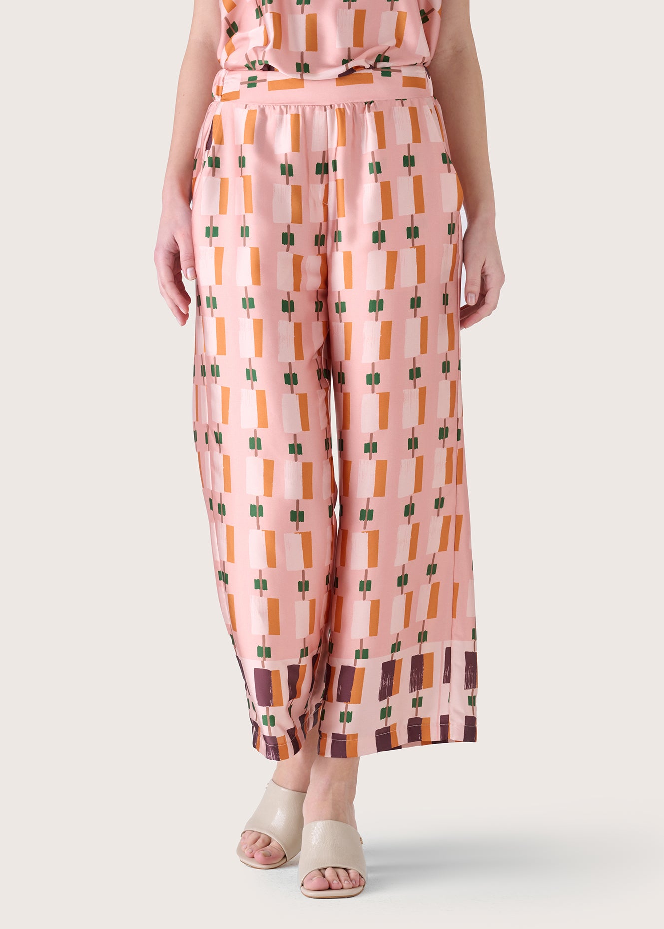 Pantalone Megan in satin