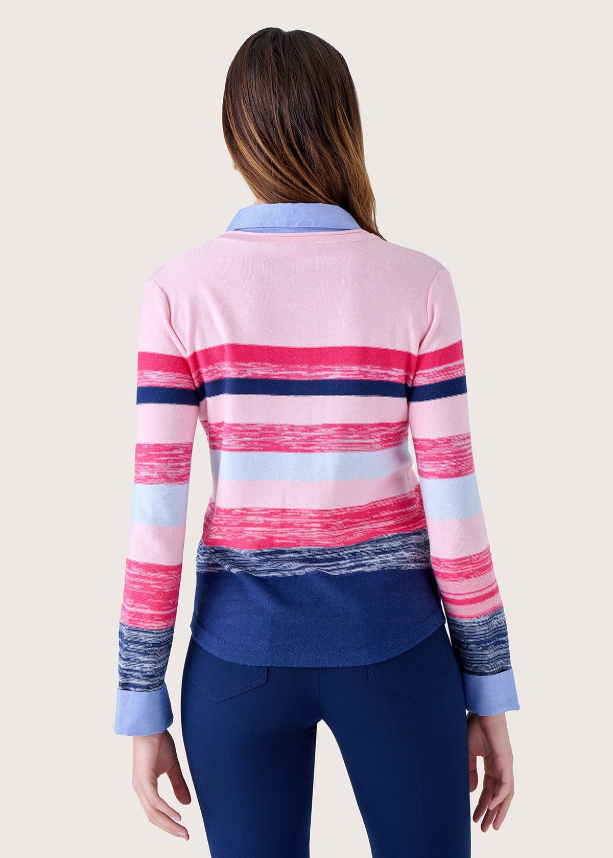 Maglia Miur effetto twin set
