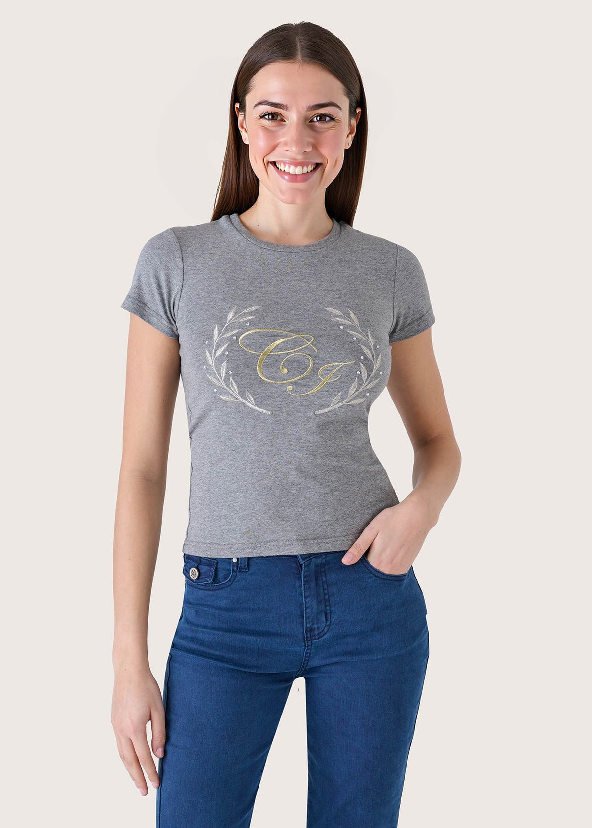 T- shirt Santiago in cotone