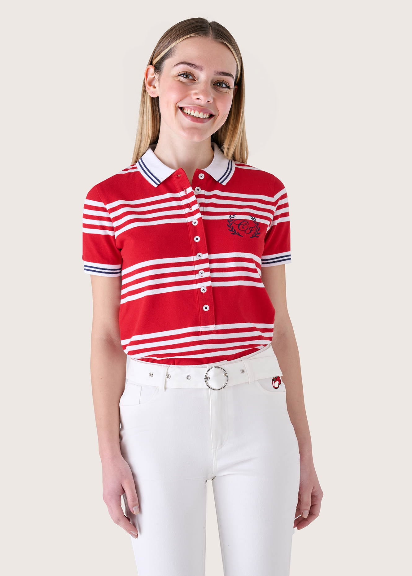 T-shirt Stroll in cotone pettinato