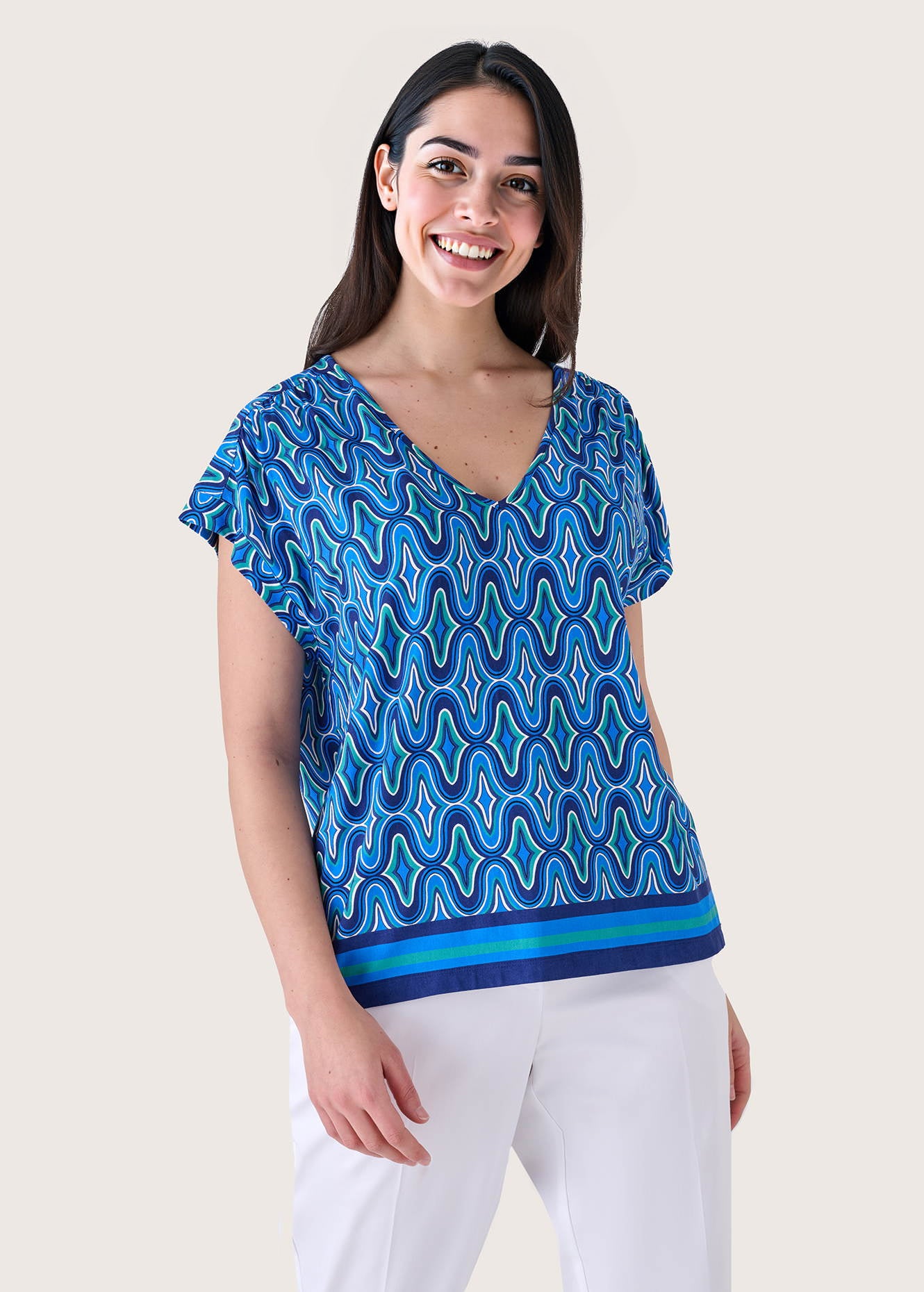 T-shirt Saint in viscosa