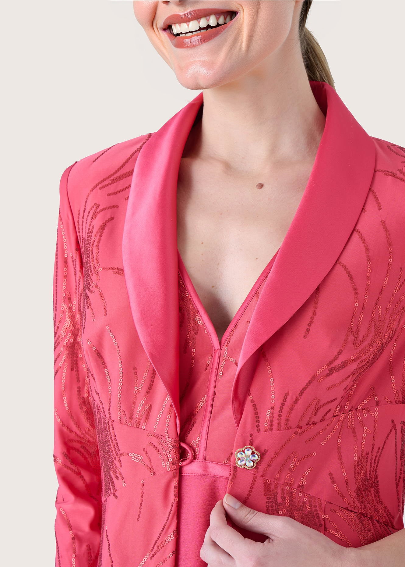 Completo Carla con abito e giacca