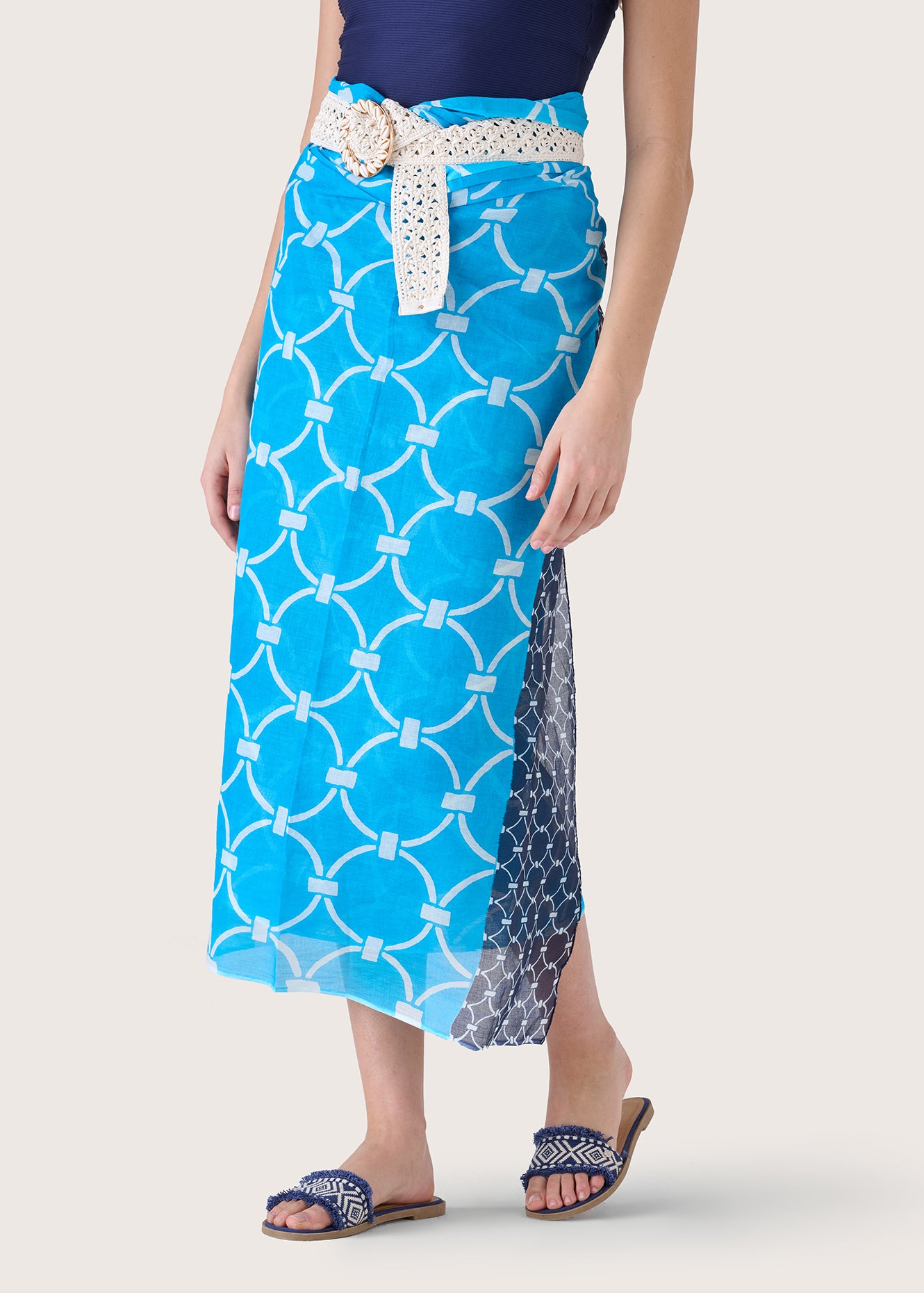 Pareo Phlox 100% cotone