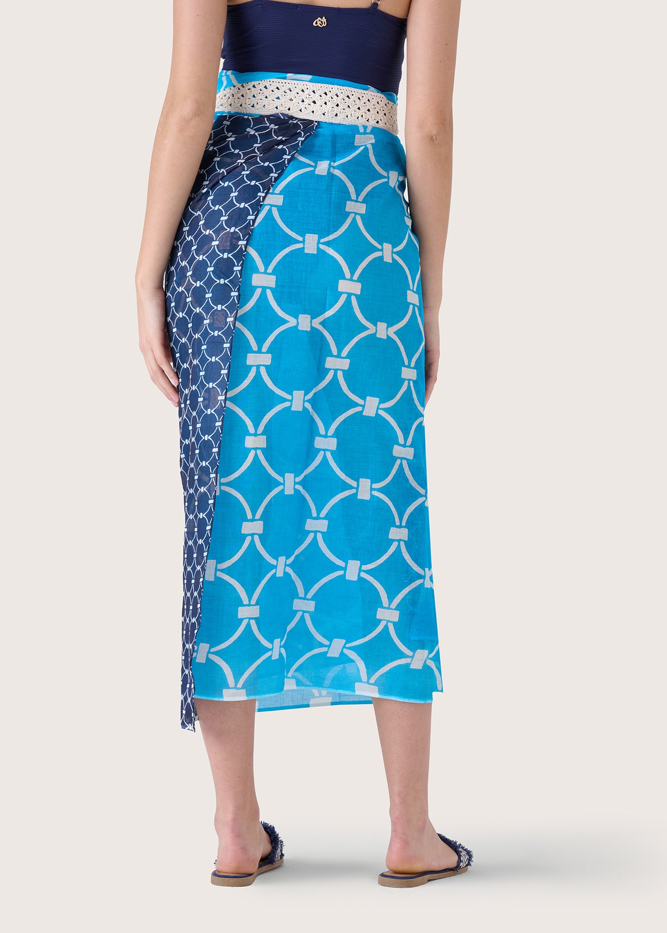 Pareo Phlox 100% cotone