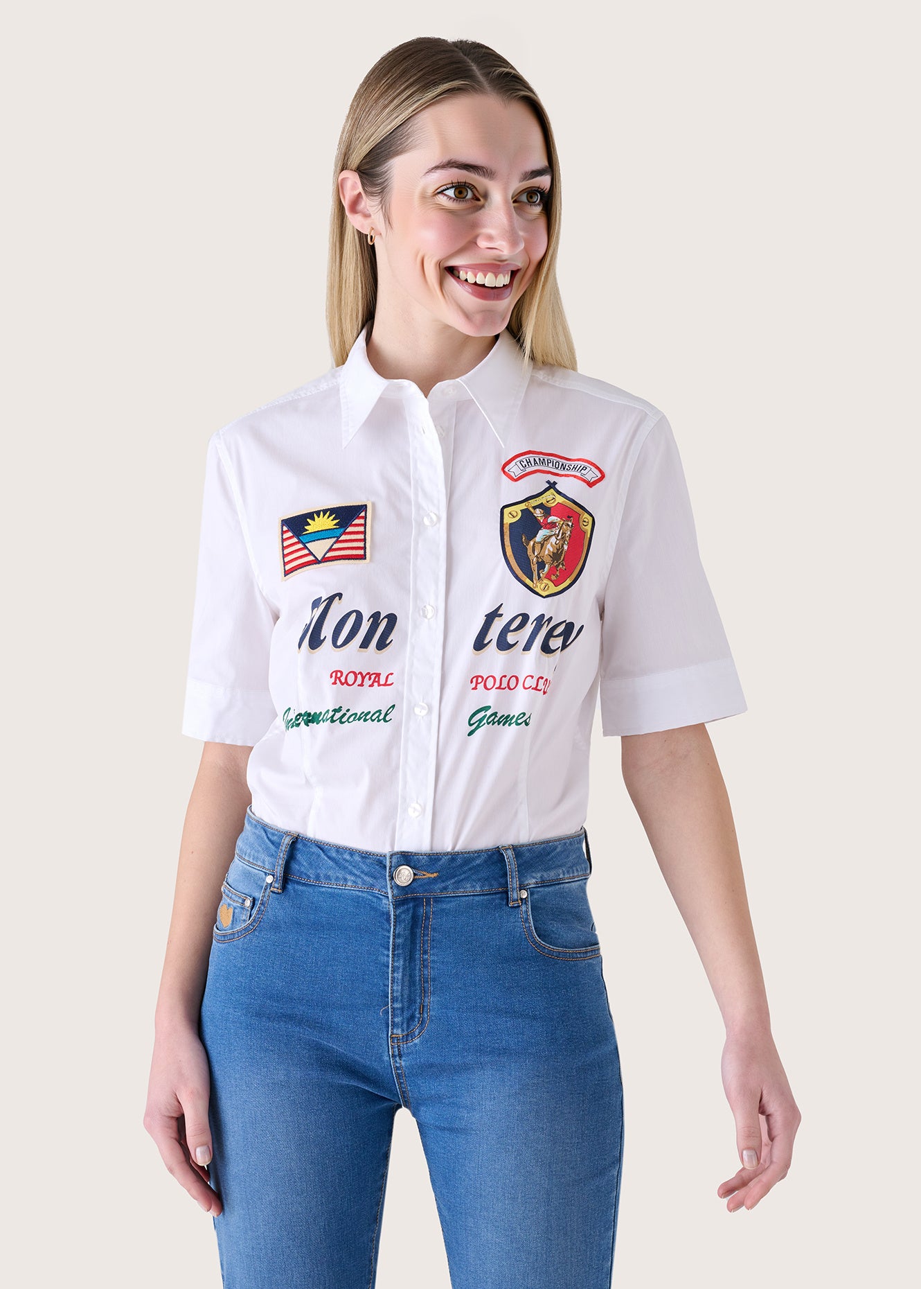 Camicia Cartagini in misto cotone