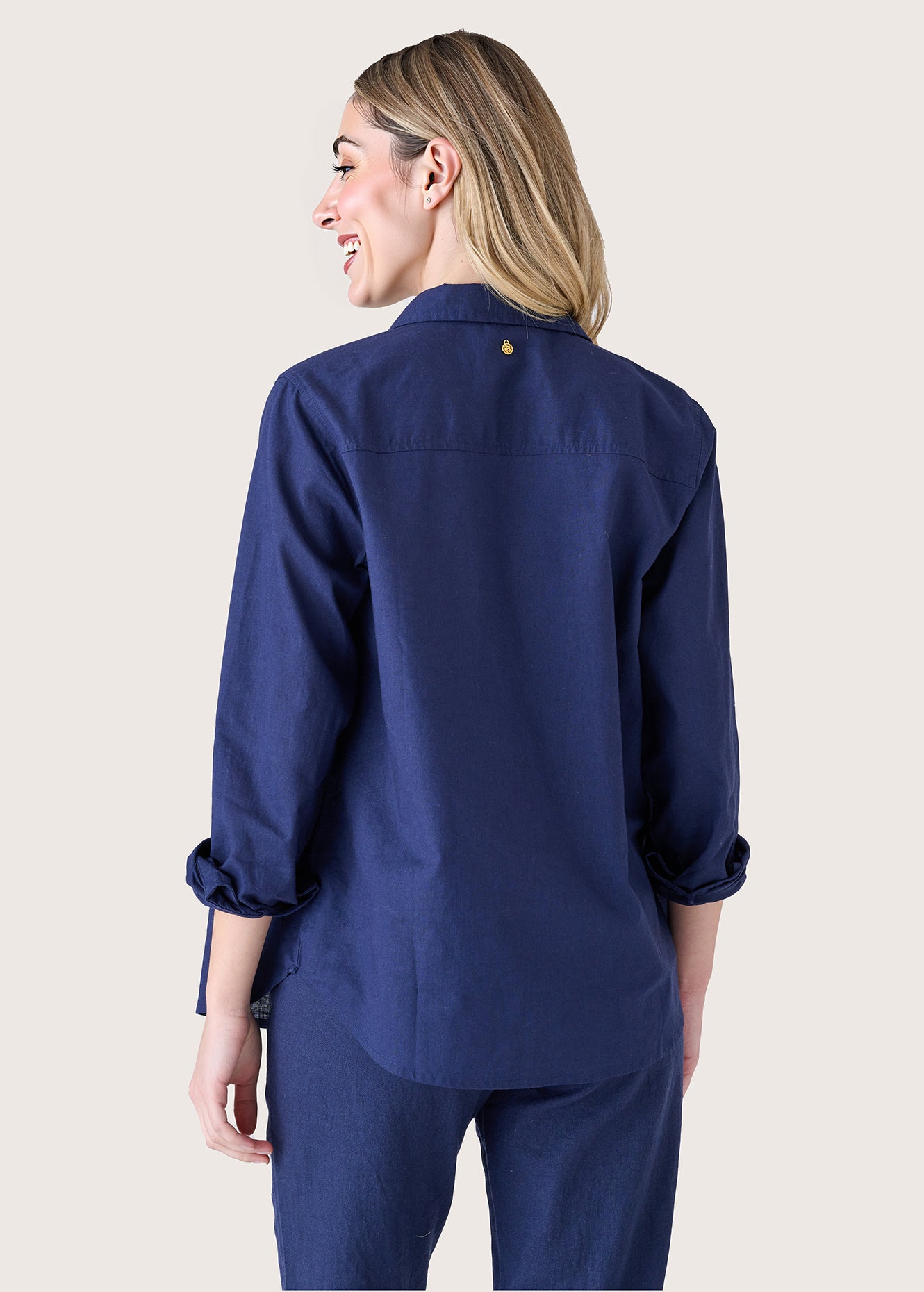 Camicia Calla in lino e cotone