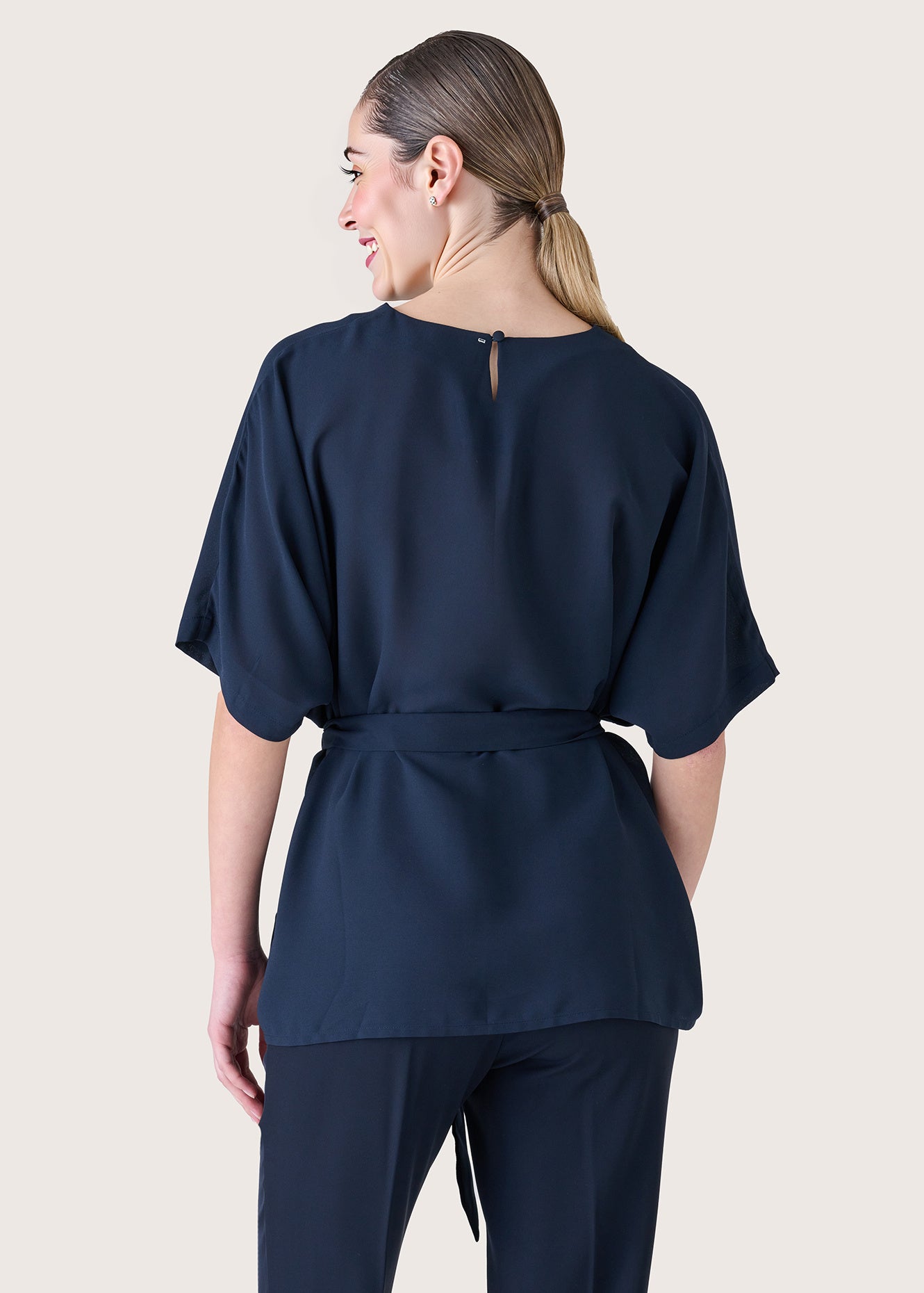 Blusa girocollo Benor