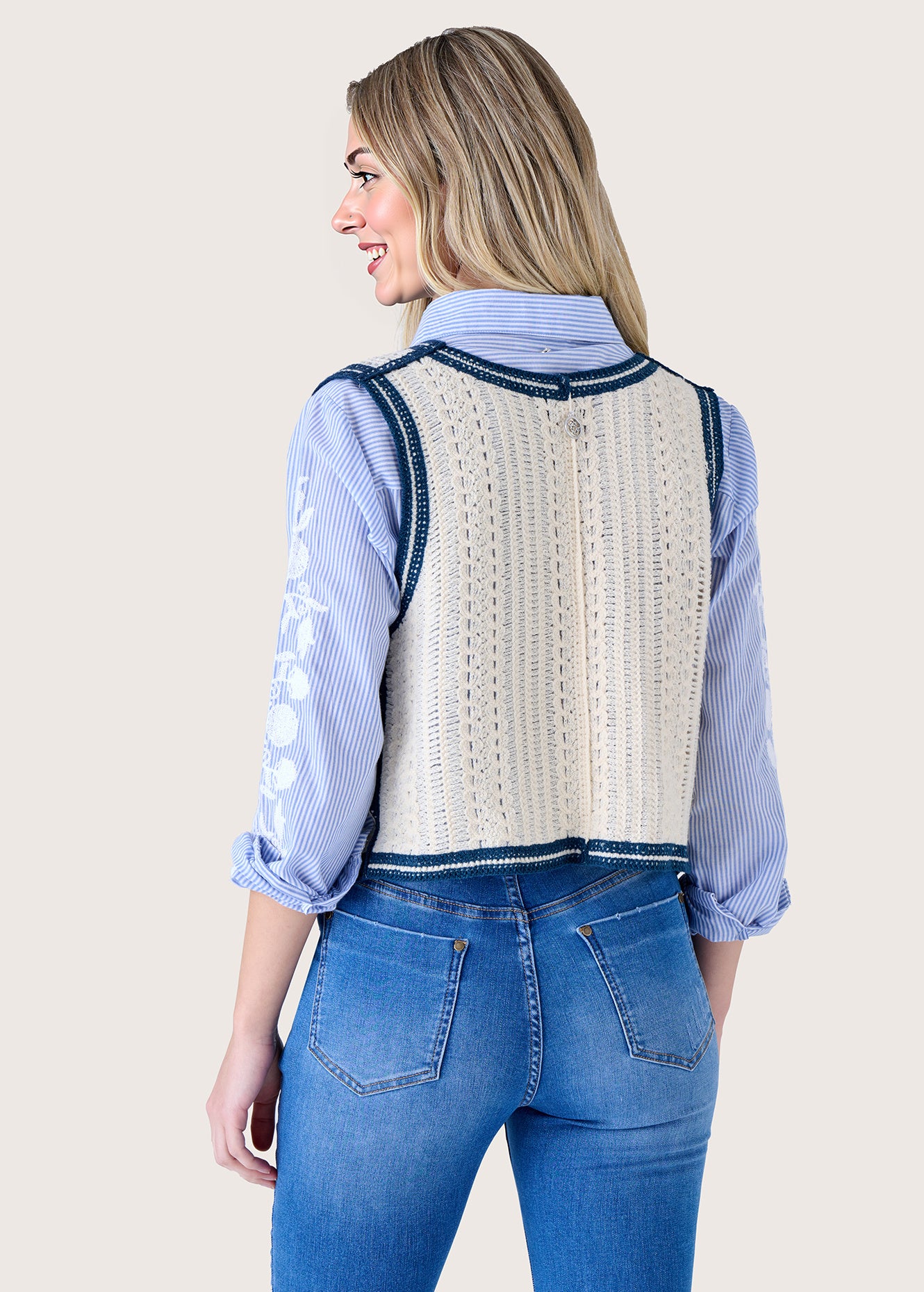 Gilet Tama in crochet