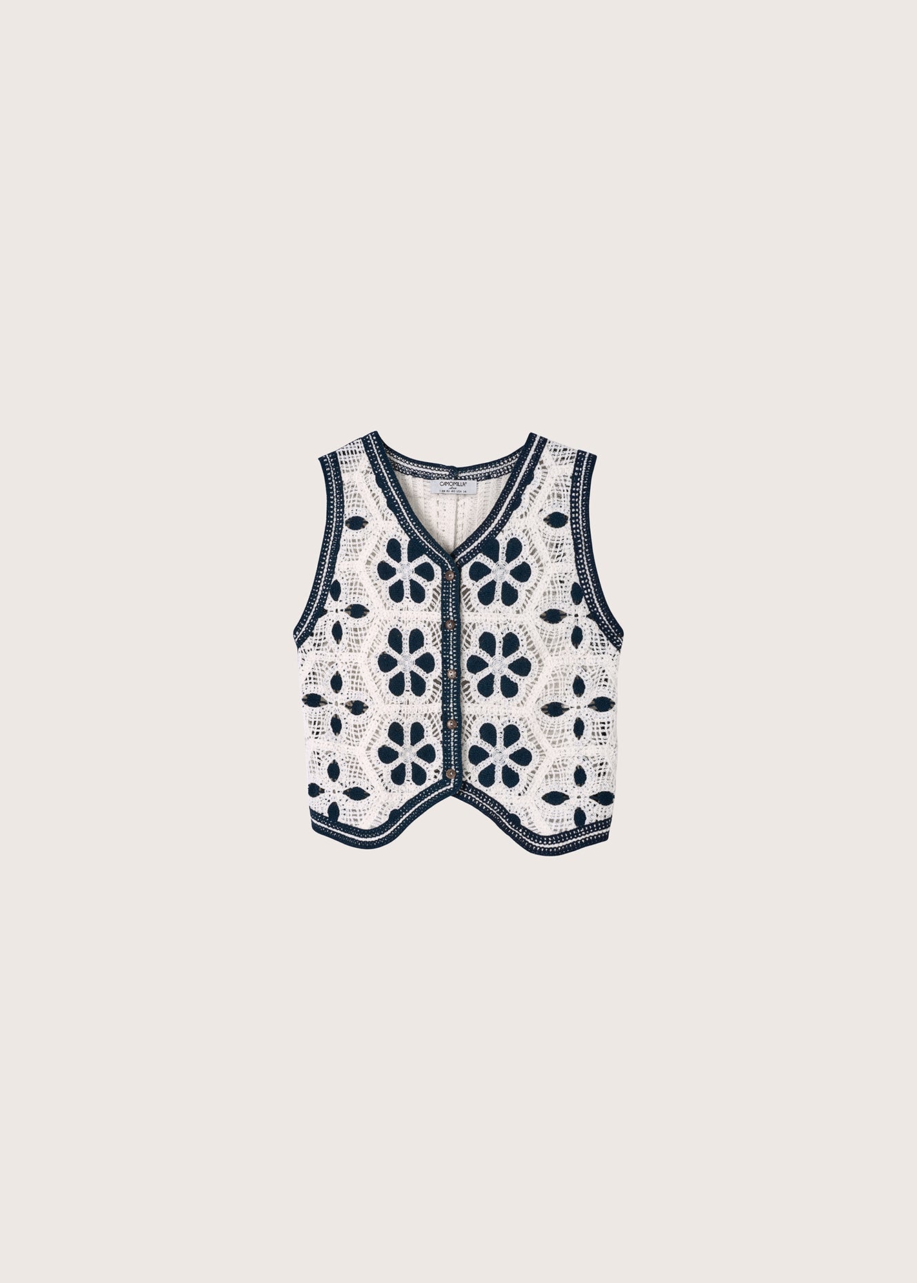 Gilet Tama in crochet