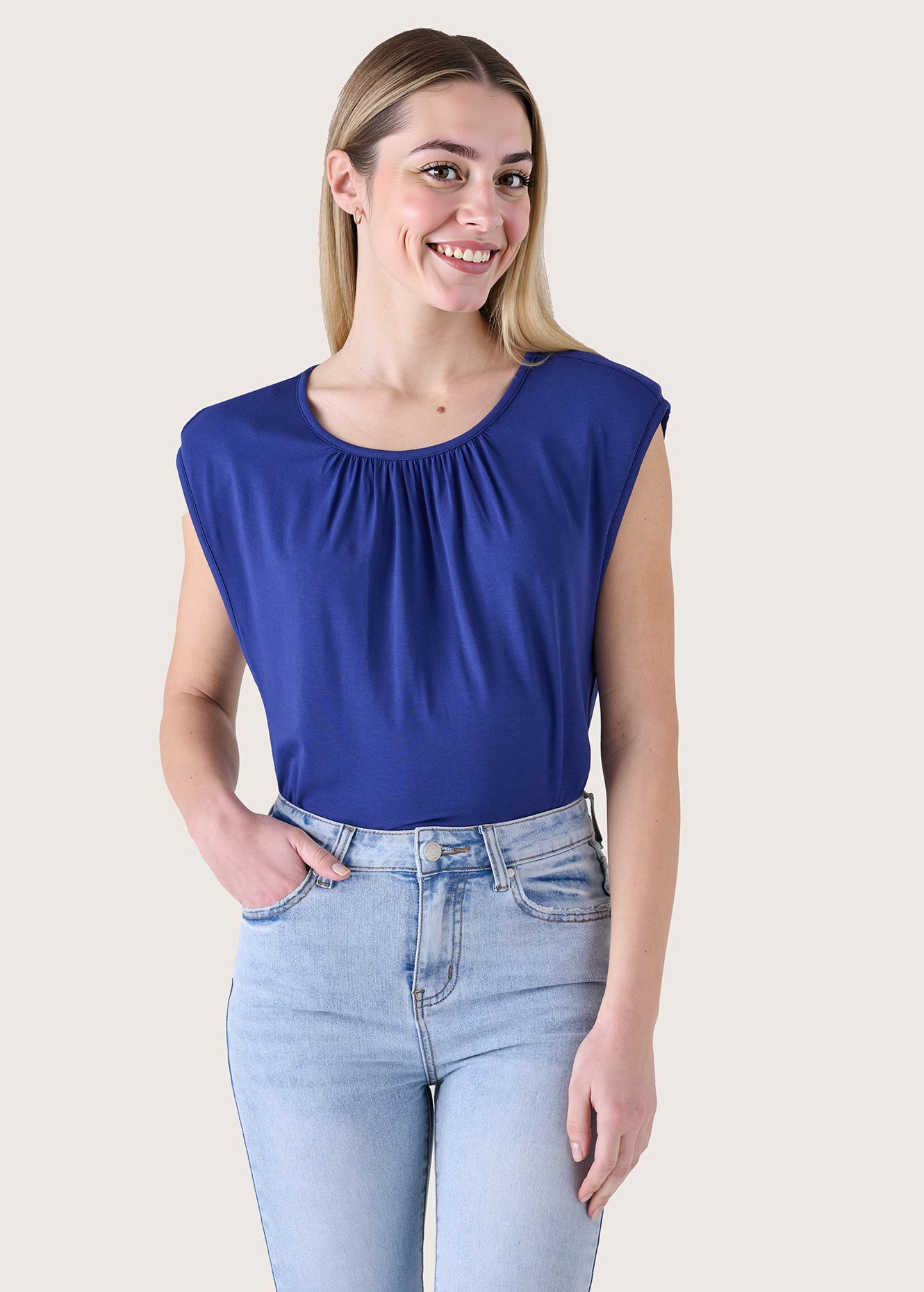 T-shirt Total in viscosa