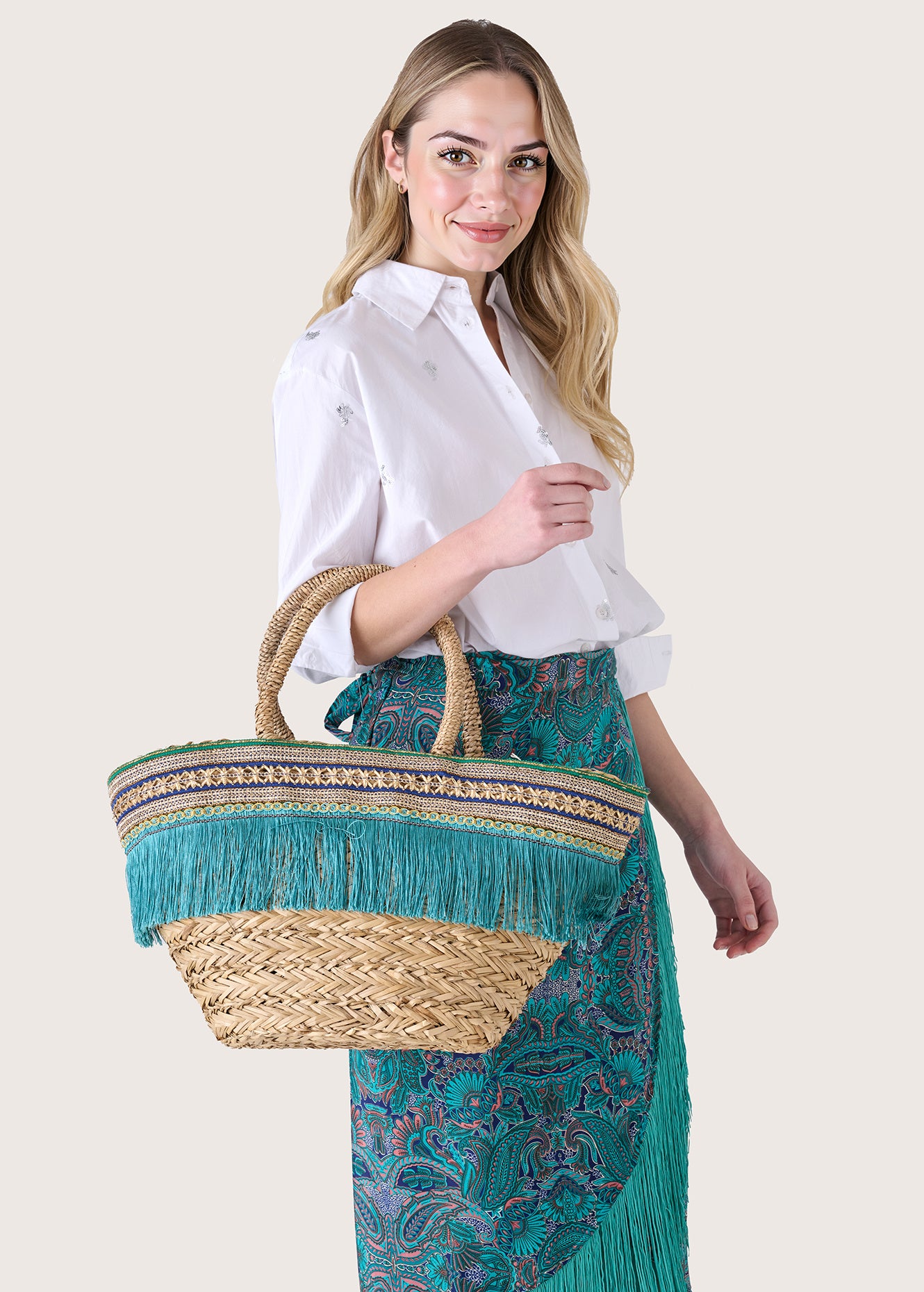 Borsa Briges 100% paglia