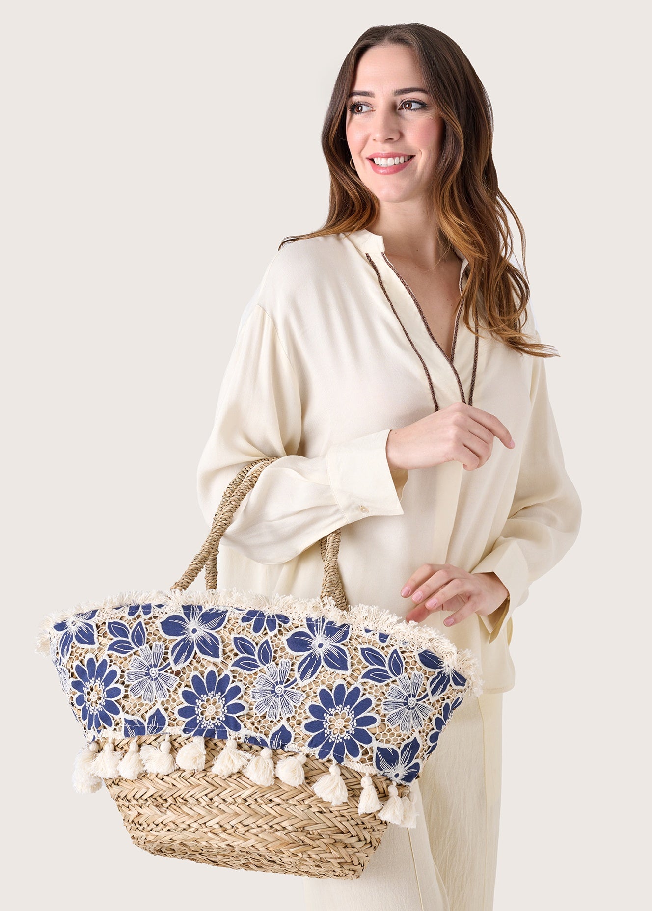 Borsa Benimm 100% paglia