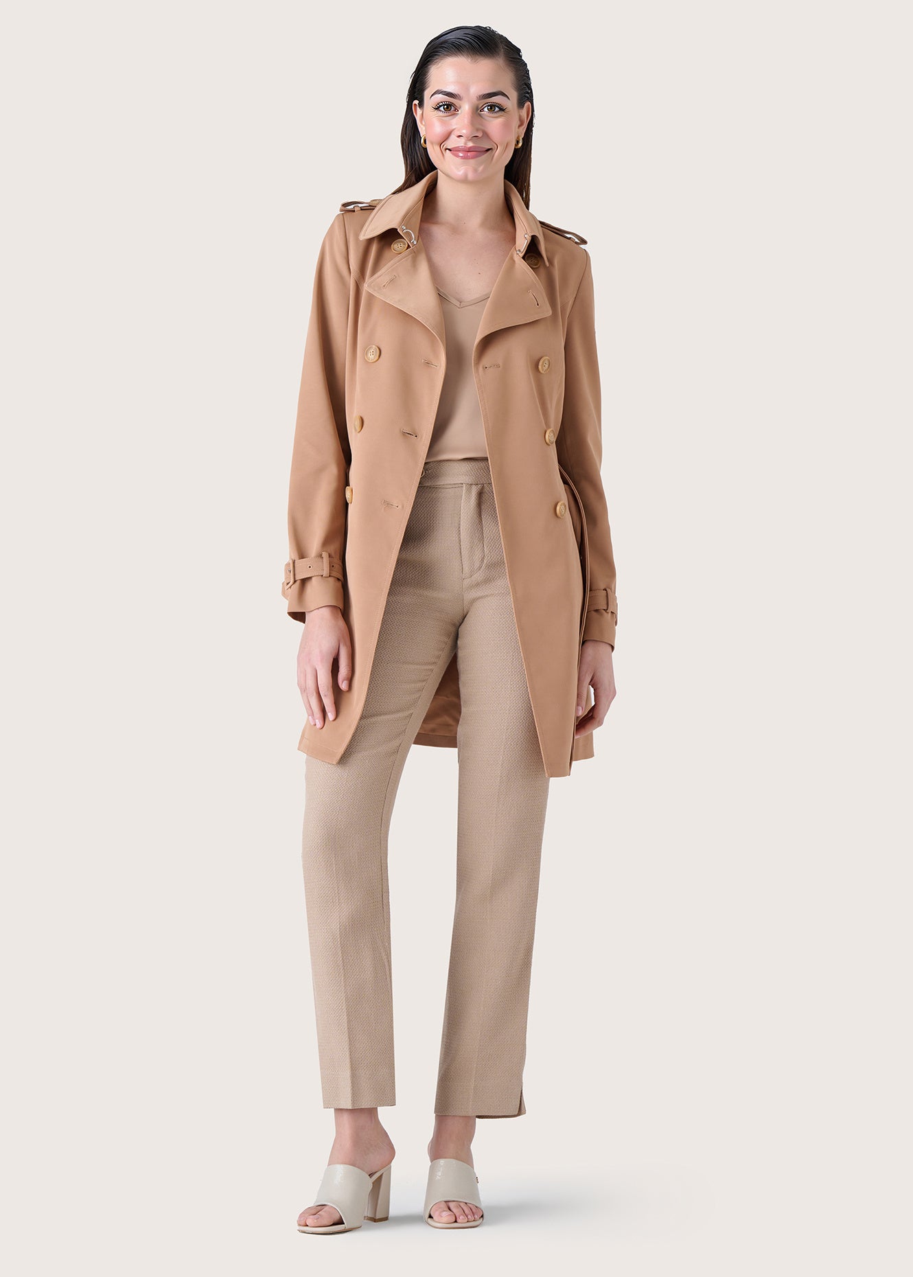 Trench doppiopetto Teo