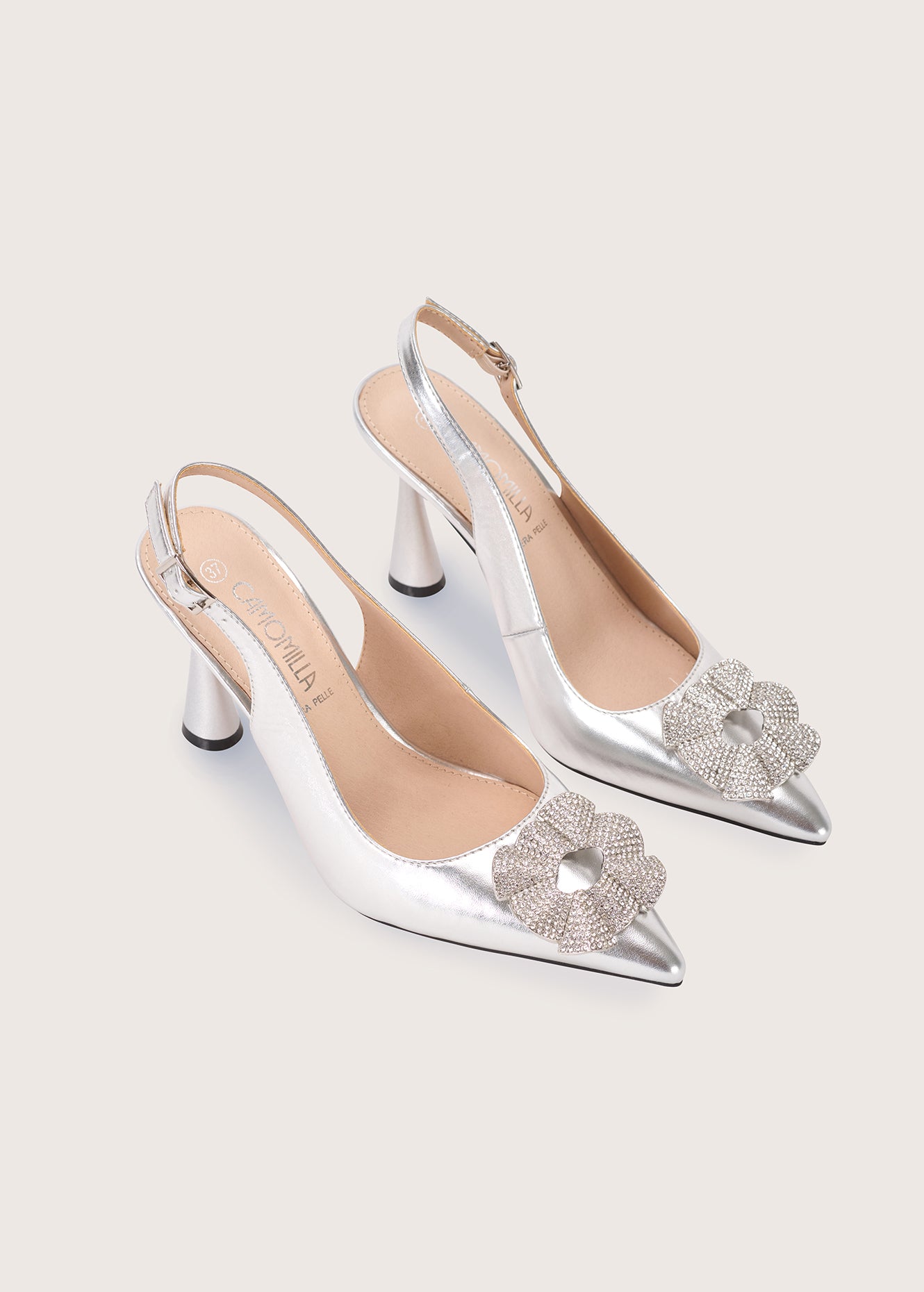 Sandalo Sindarella in ecopelle