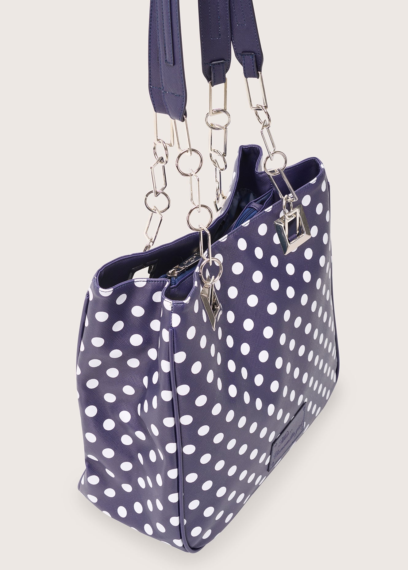Borsa shopping Mini Miss a pois