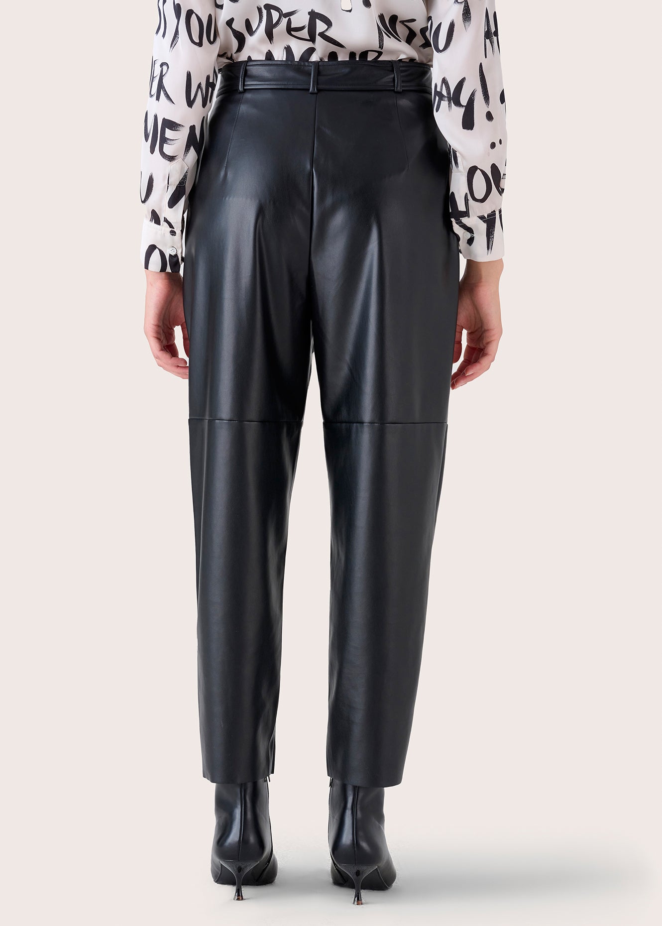Pantalone Pocket in ecopelle