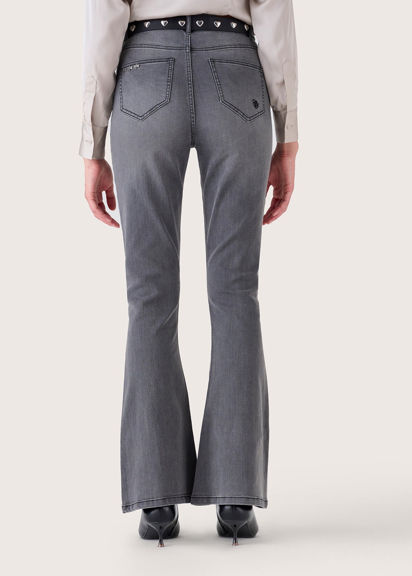Pantalone Cindy in denim di cotone