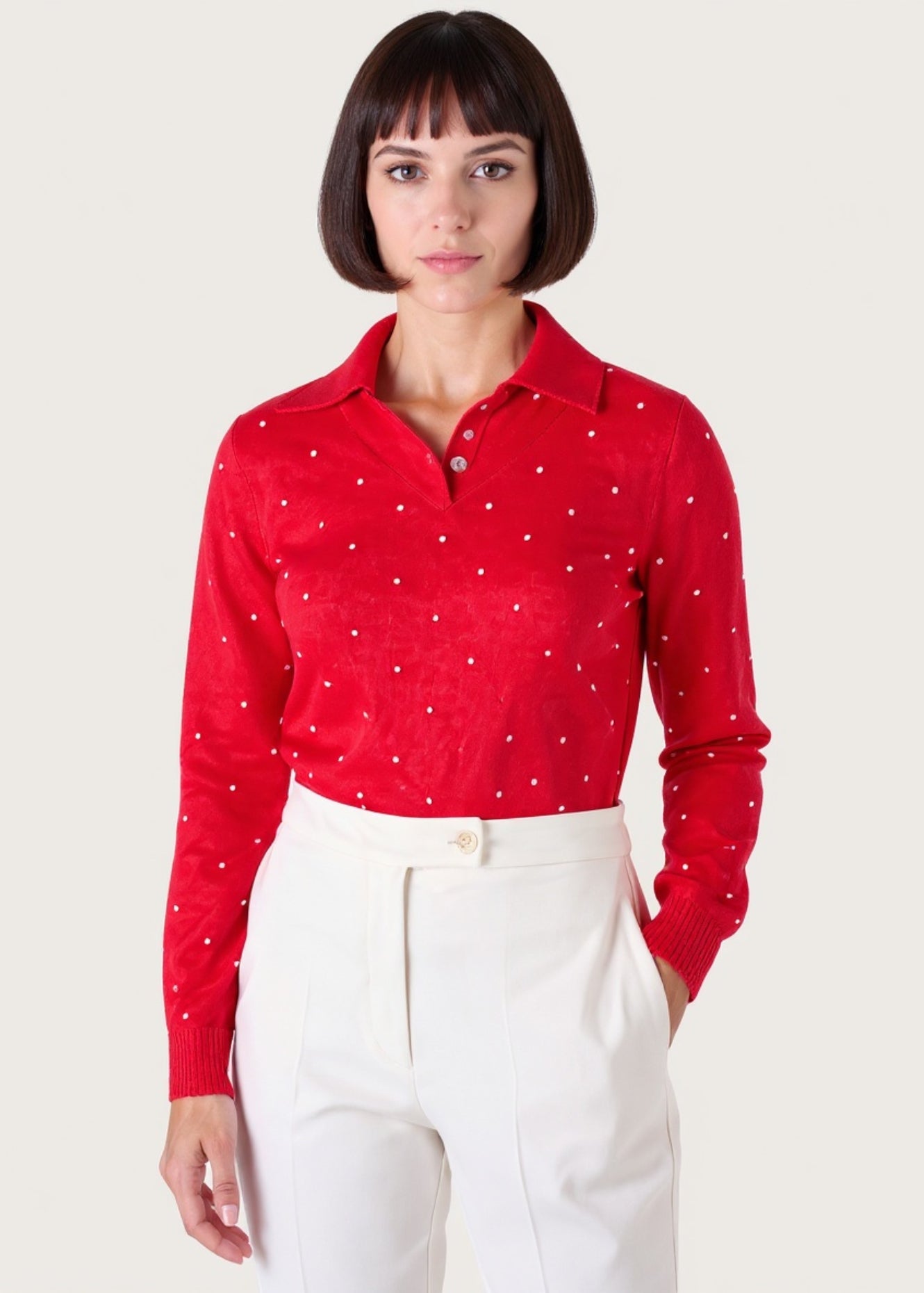 Maglia Myanmar con perle