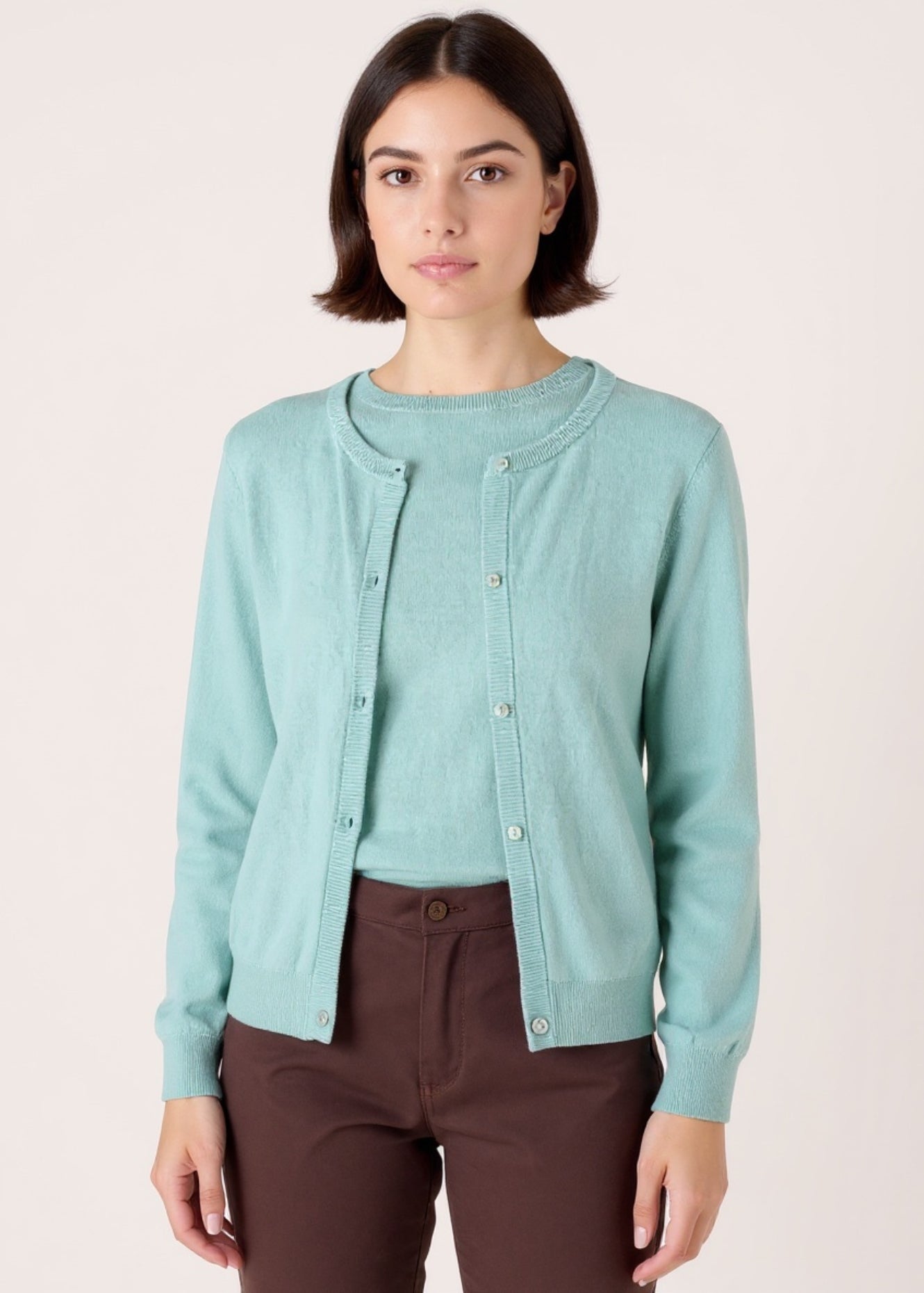 Cardigan Cassel in lana e cashmere