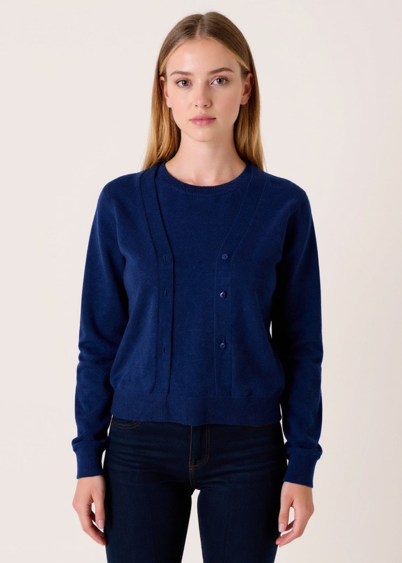 Cardigan Clooney 100% lana