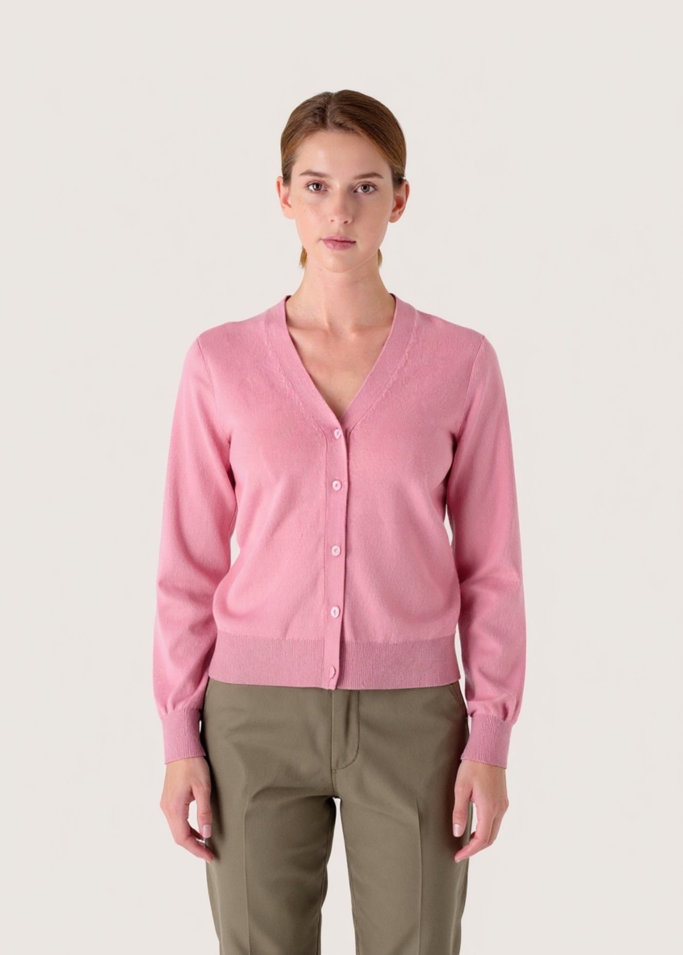 Cardigan Clooney 100% lana