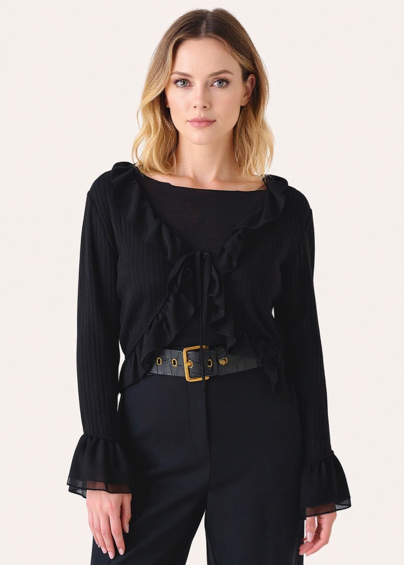 Cardigan Cuore in viscosa