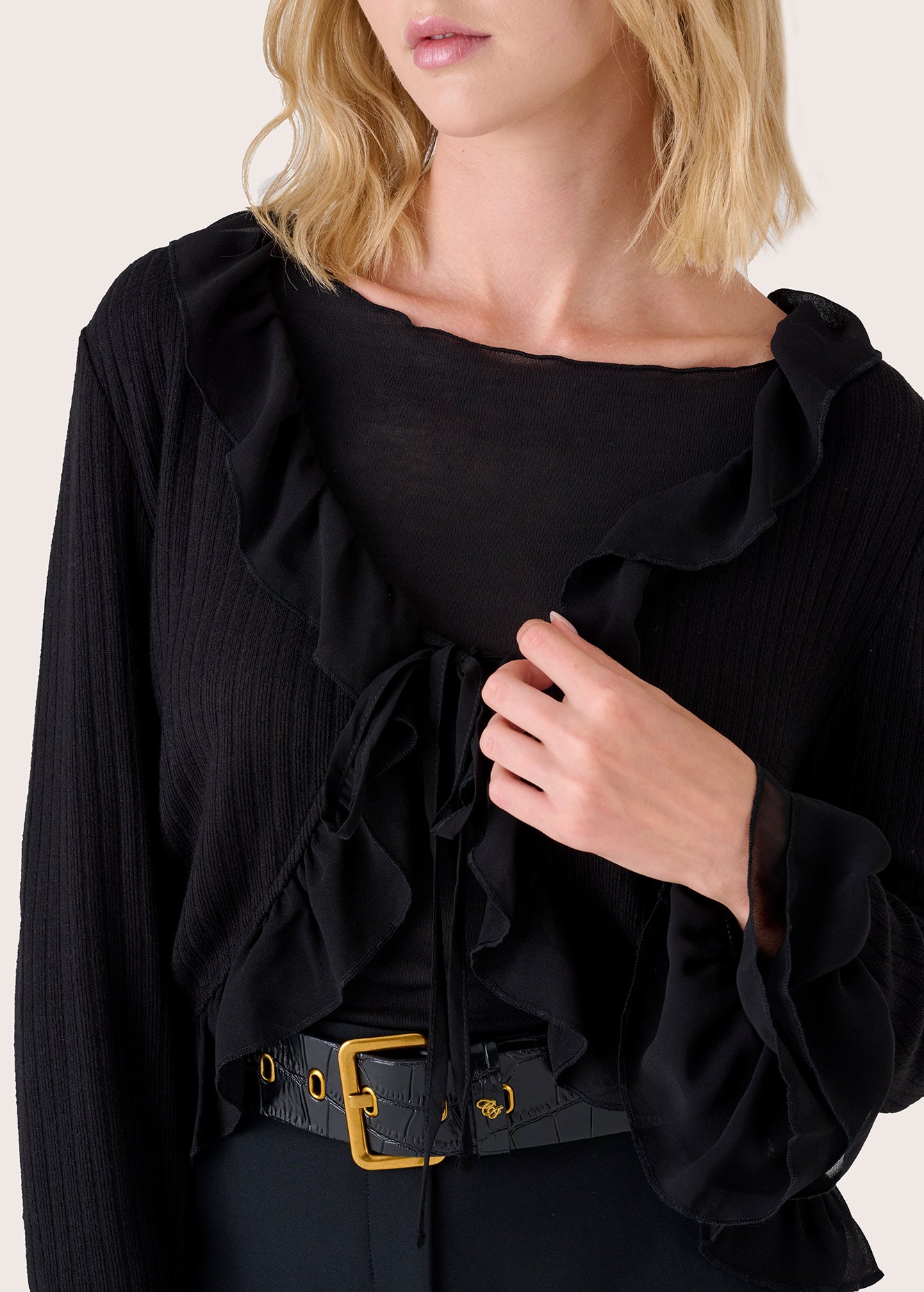 Cardigan Cuore in viscosa