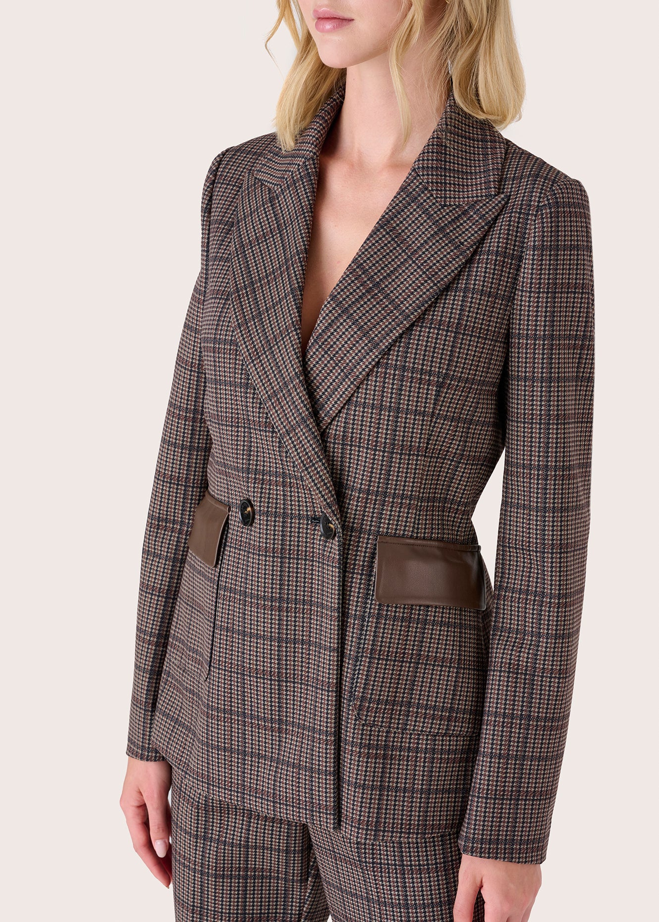 Giacca Gwyneth fantasia check