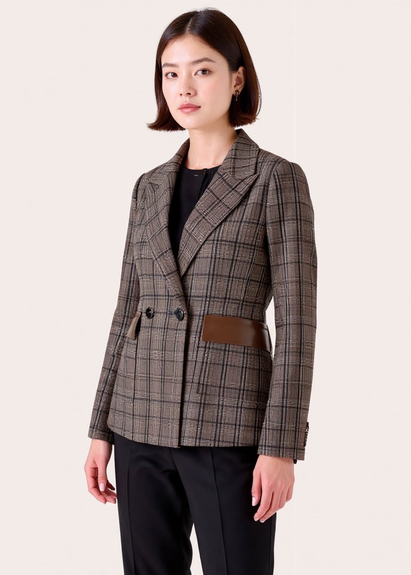 Giacca Gwyneth fantasia check