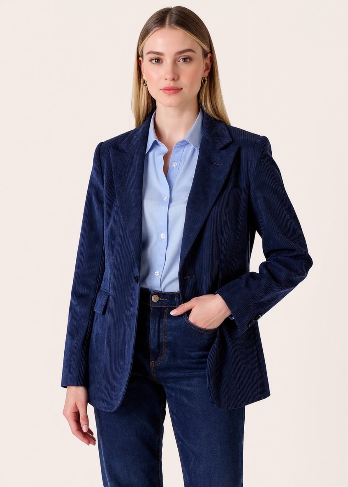 Guenda giacca in velluto