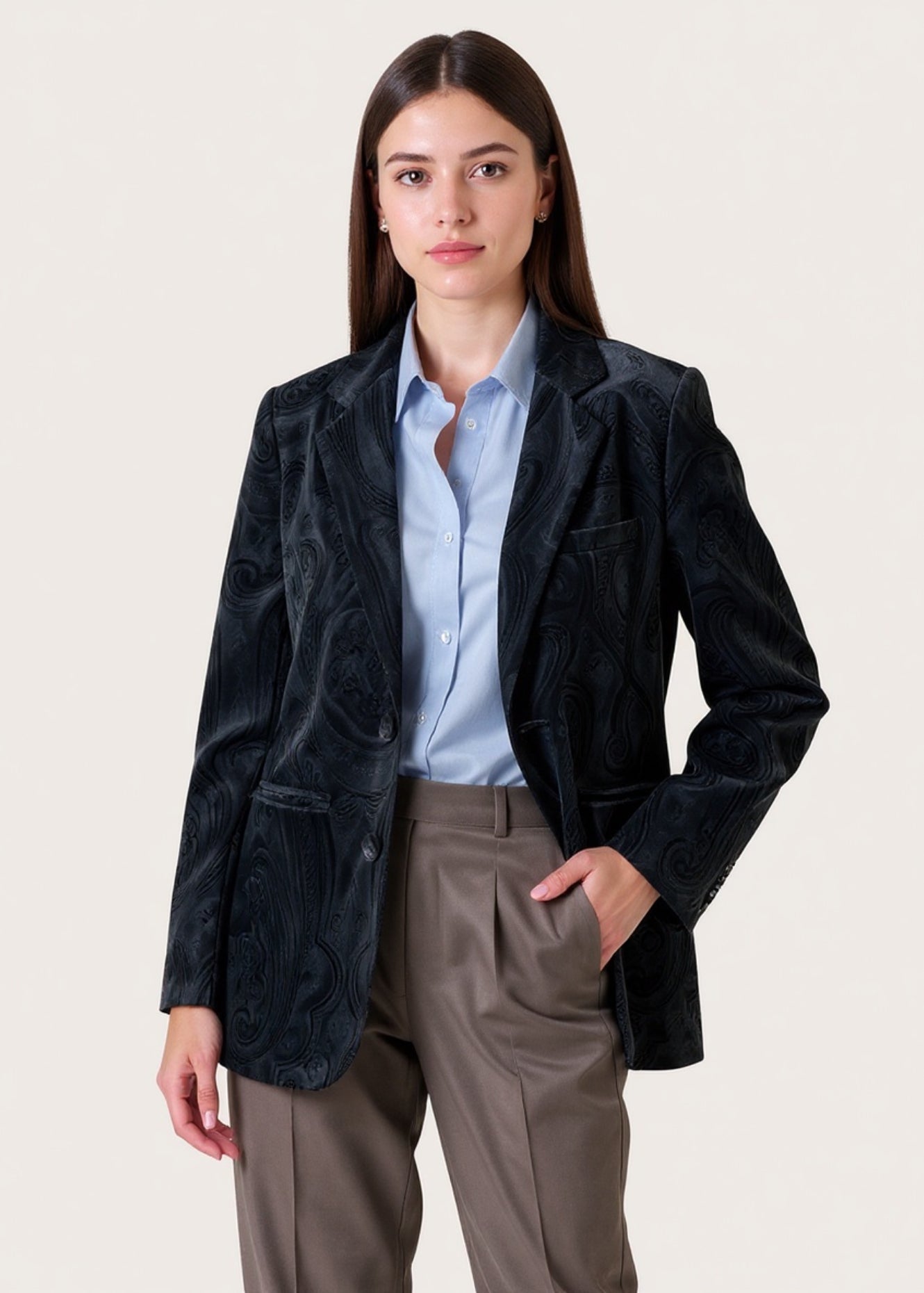 Giacca Gwendolin in velluto