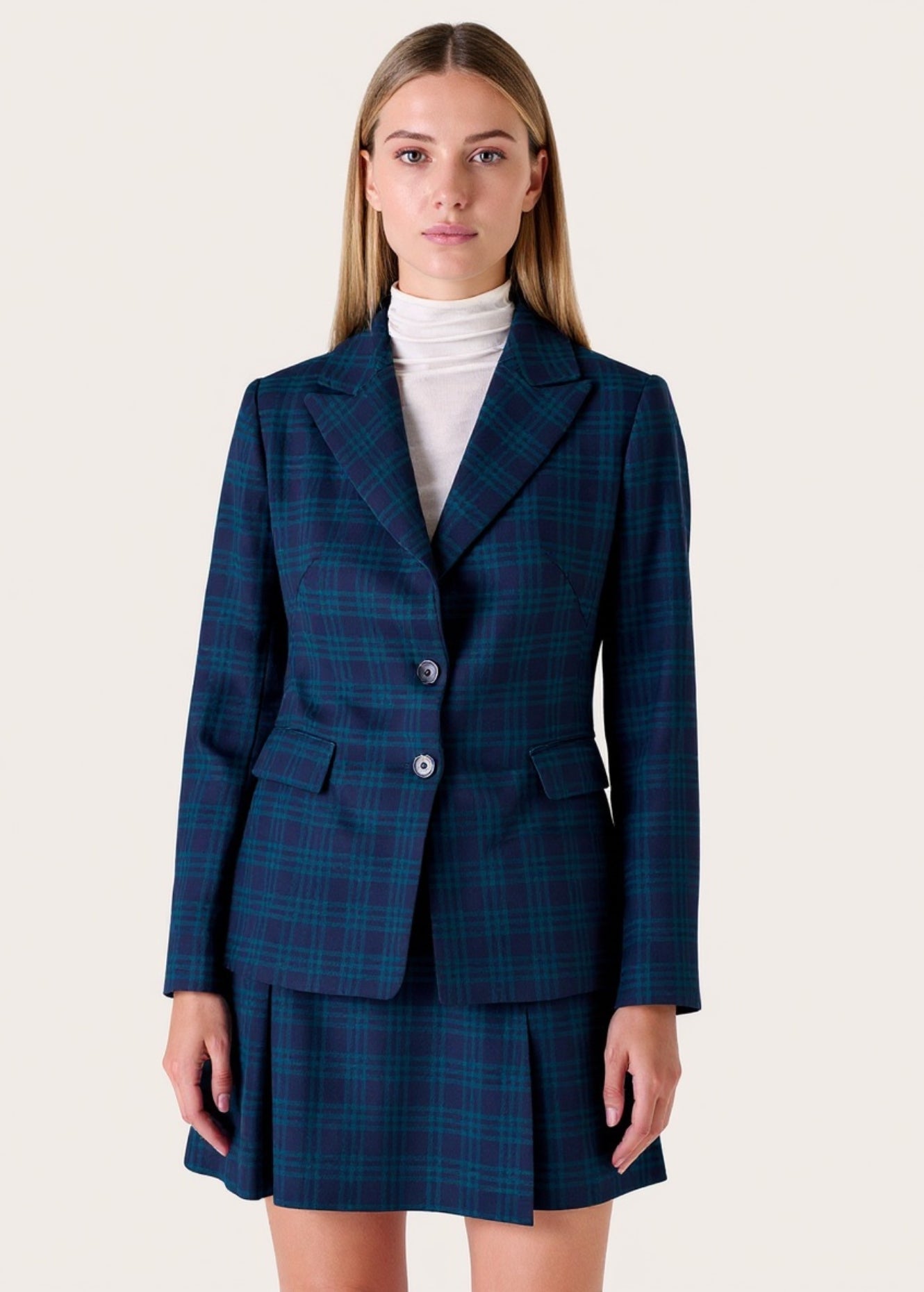 Giacca Giselle fantasia check