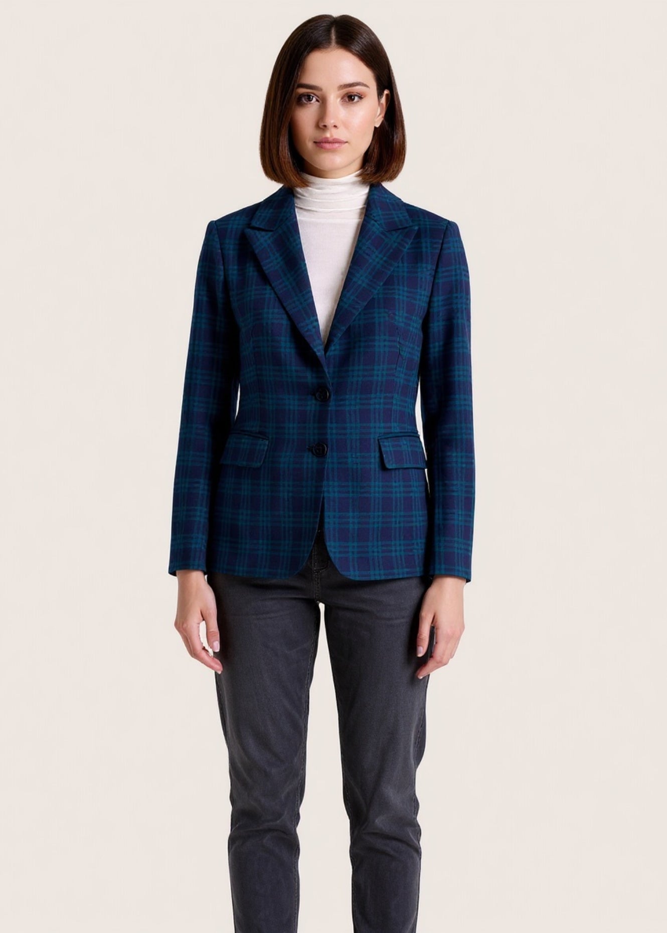 Giacca Giselle fantasia check