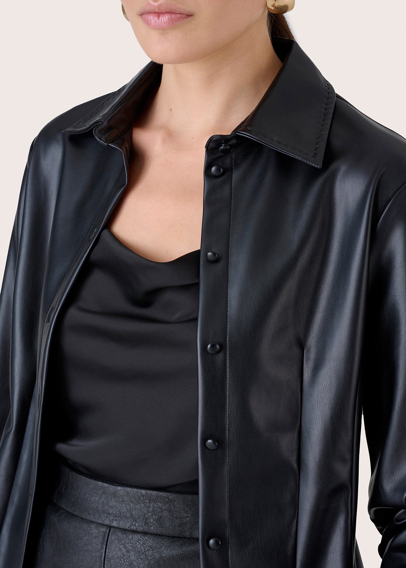 Camicia Calimba in ecopelle