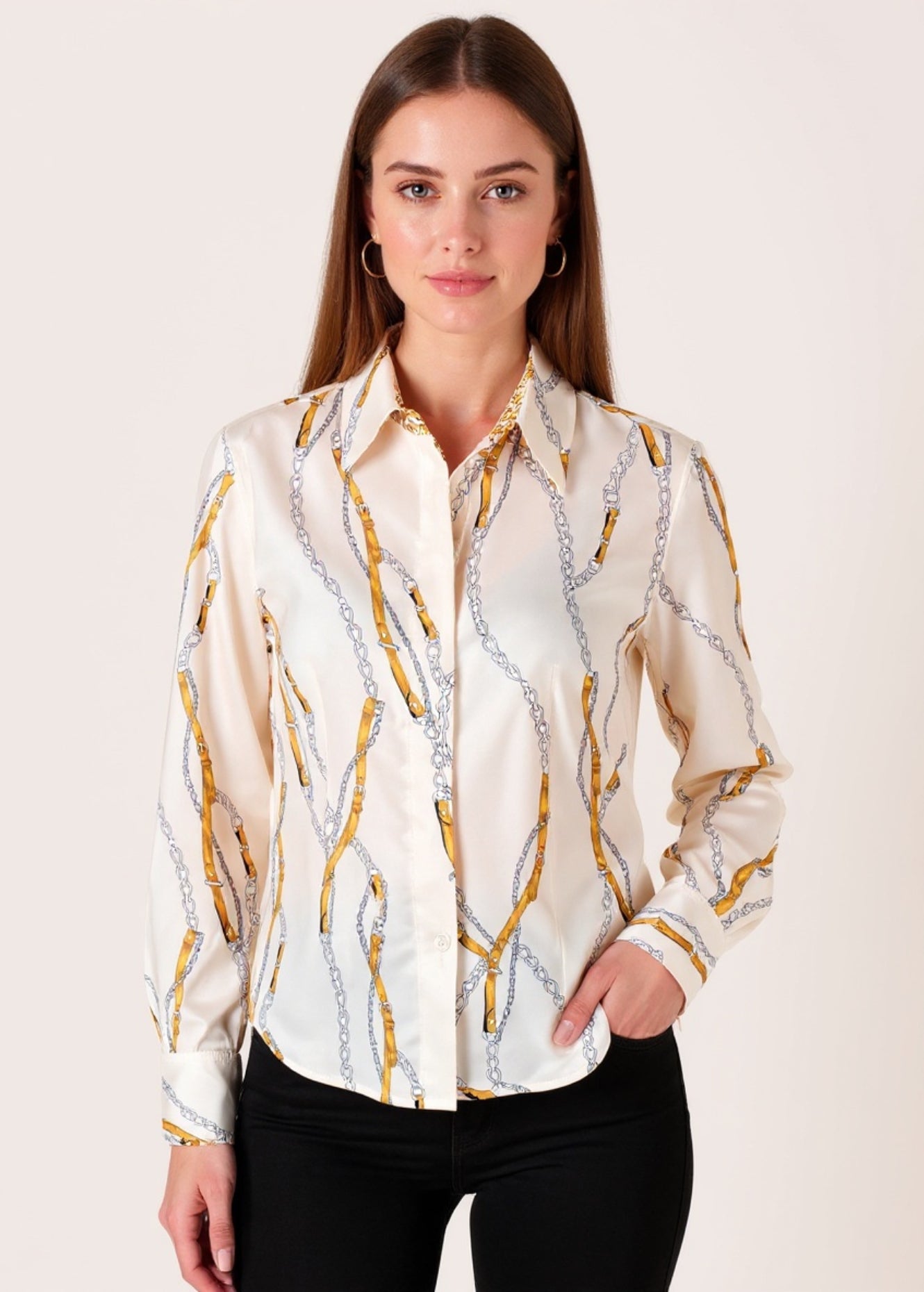 Camicia Alessia in satin