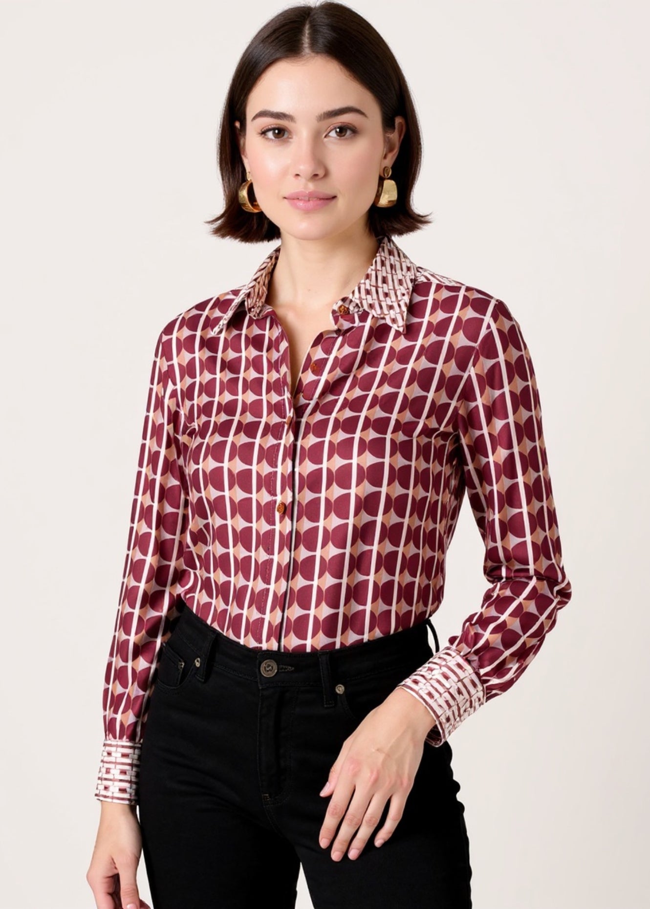 Camicia Catia in satin