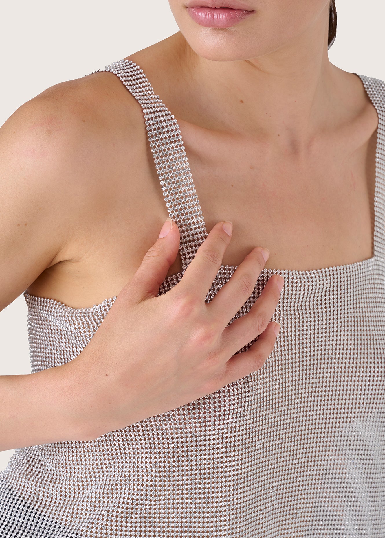 Taylor top in strass