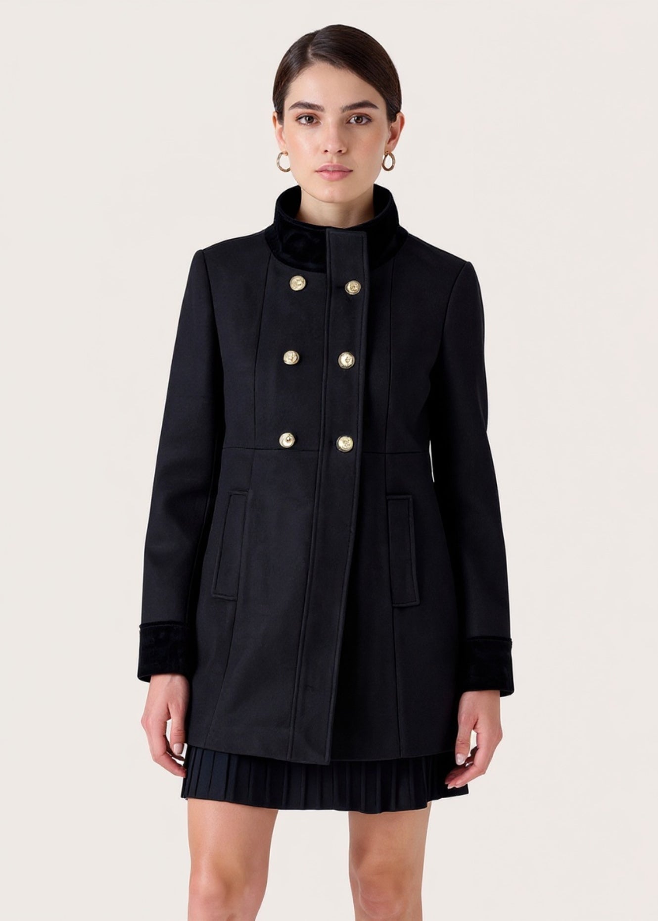 Cappotto Elisir con colletto