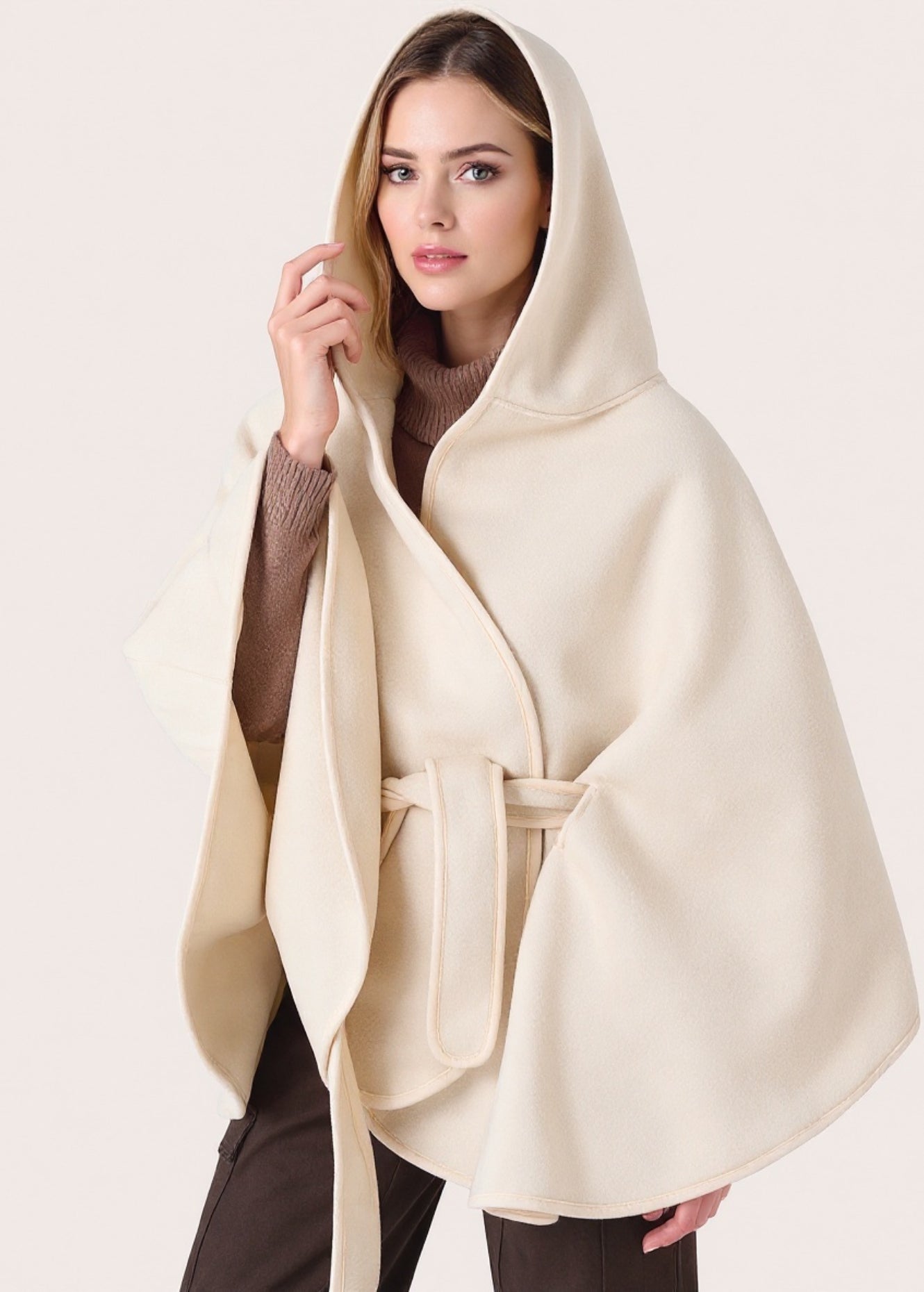 Mantella Marte con cappuccio